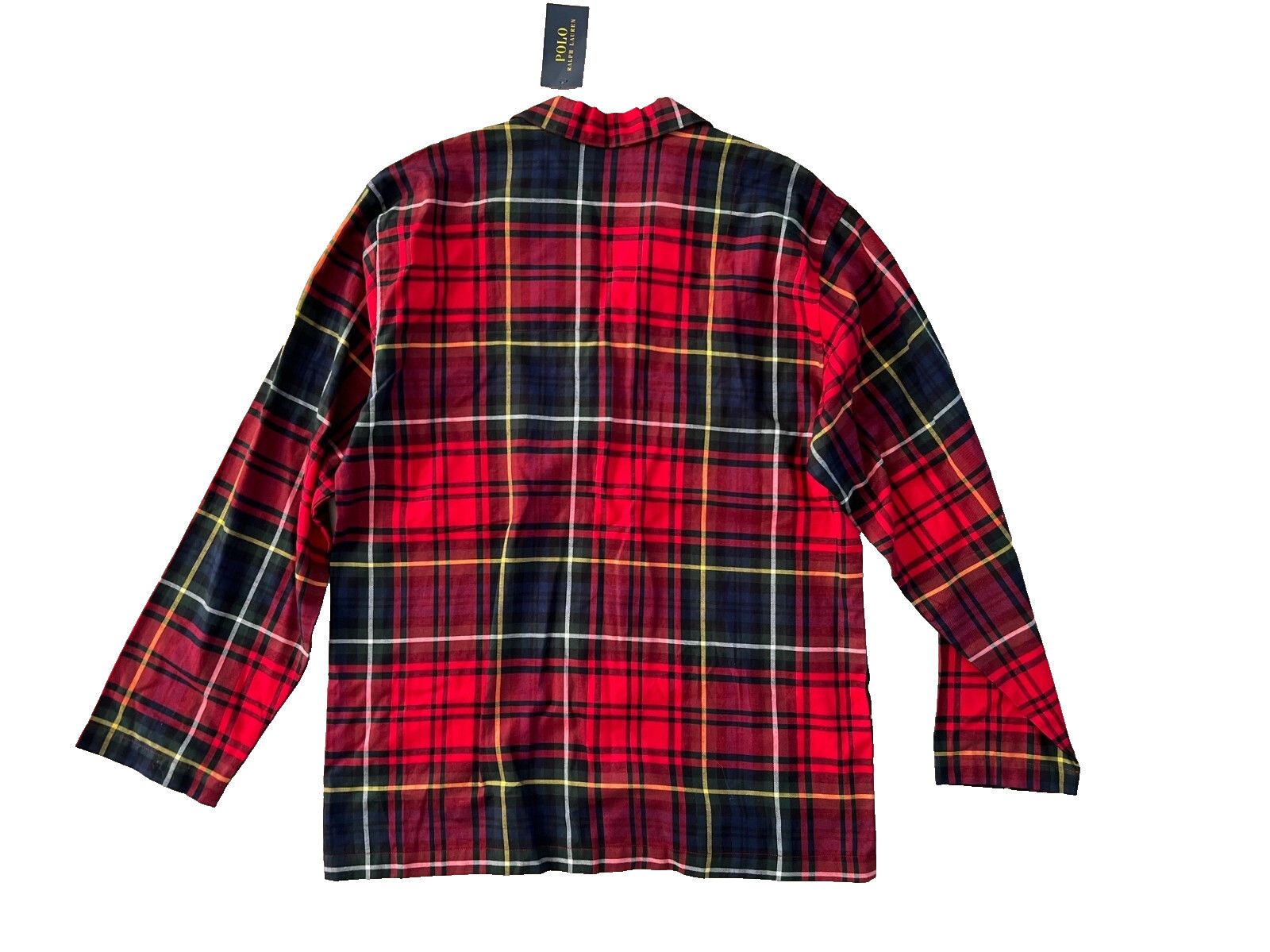 Polo Ralph Lauren Polo Ralph Lauren Sleepwear Plaid Button Shirt Red ( M ) Size US M / EU 48-50 / 2 - 2 Thumbnail
