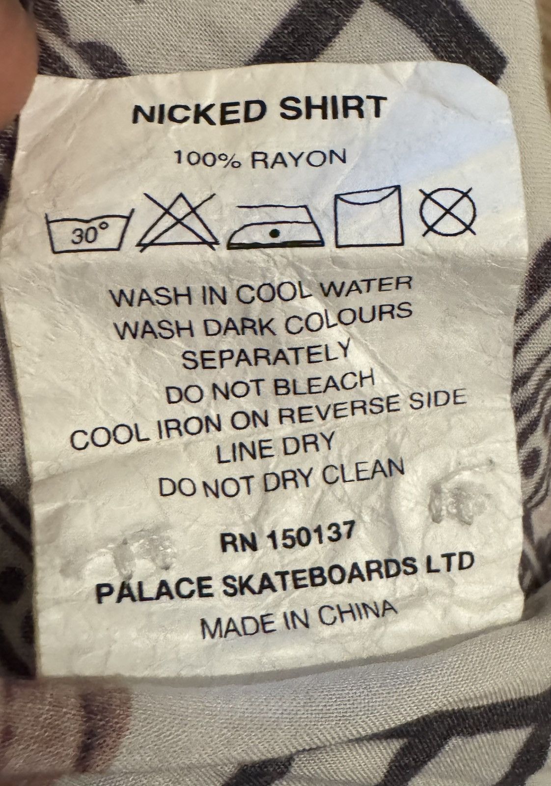 Palace Palace Nicked Shirt Size US L / EU 52-54 / 3 - 9 Thumbnail
