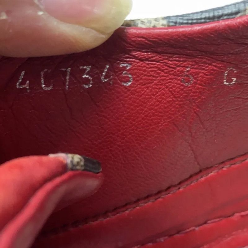 Gucci Gucci GG Supreme Low-Top Fashion Sneakers -2508 Size US 7.5 / EU 40-41 - 9 Thumbnail
