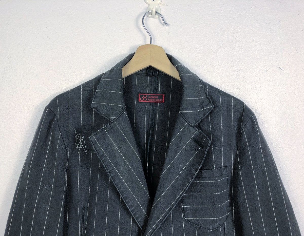 If Six Was Nine × Japanese Brand × Johnbull Rare Vintage John Bull Kojima Japan Stripe Jacket Coat Size US L / EU 52-54 / 3 - 2 Thumbnail