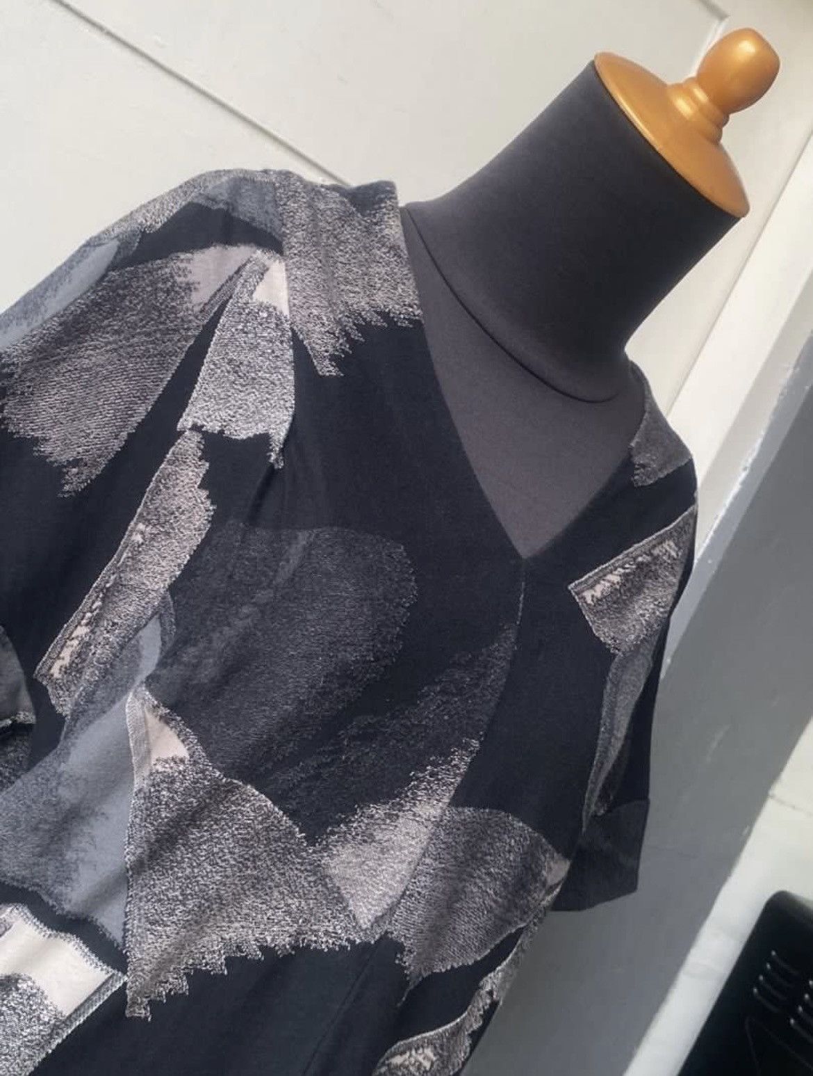 Issey Miyake Heart Haat Midi Dress Size S / US 4 / IT 40 - 10 Thumbnail