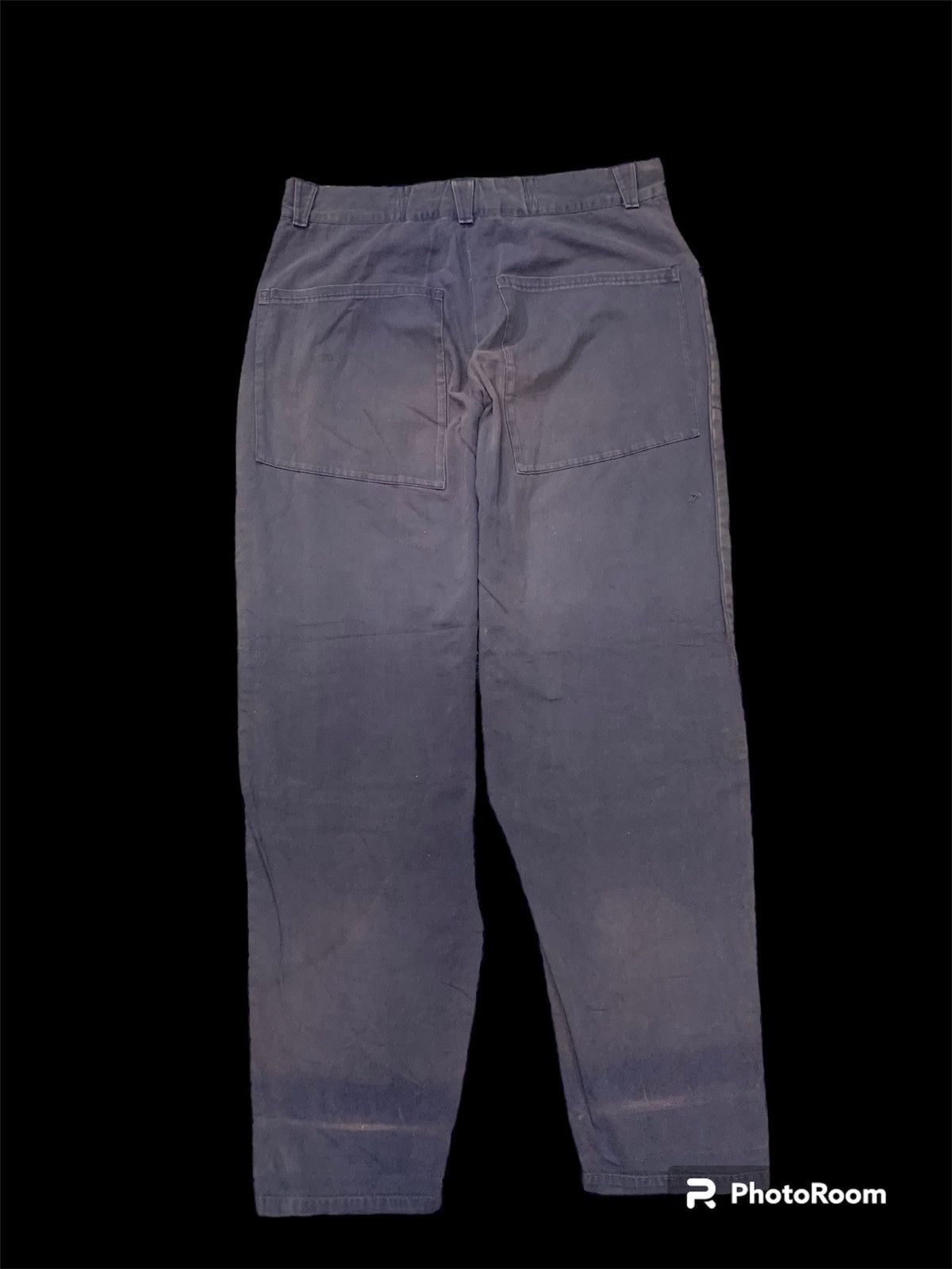 Yohji Yamamoto 🔥DOUBLE KNEE🔥YS FOR MEN RARE FADED PANT Size US 35 - 2 Thumbnail