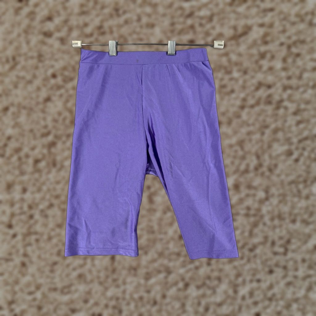 Urban Outfitters Urban Outfitters Compression Shorts Adult Small Purple Spandex Polyester Gym Unisex Adults Tight Regular Size US 29 - 1 Thumbnail