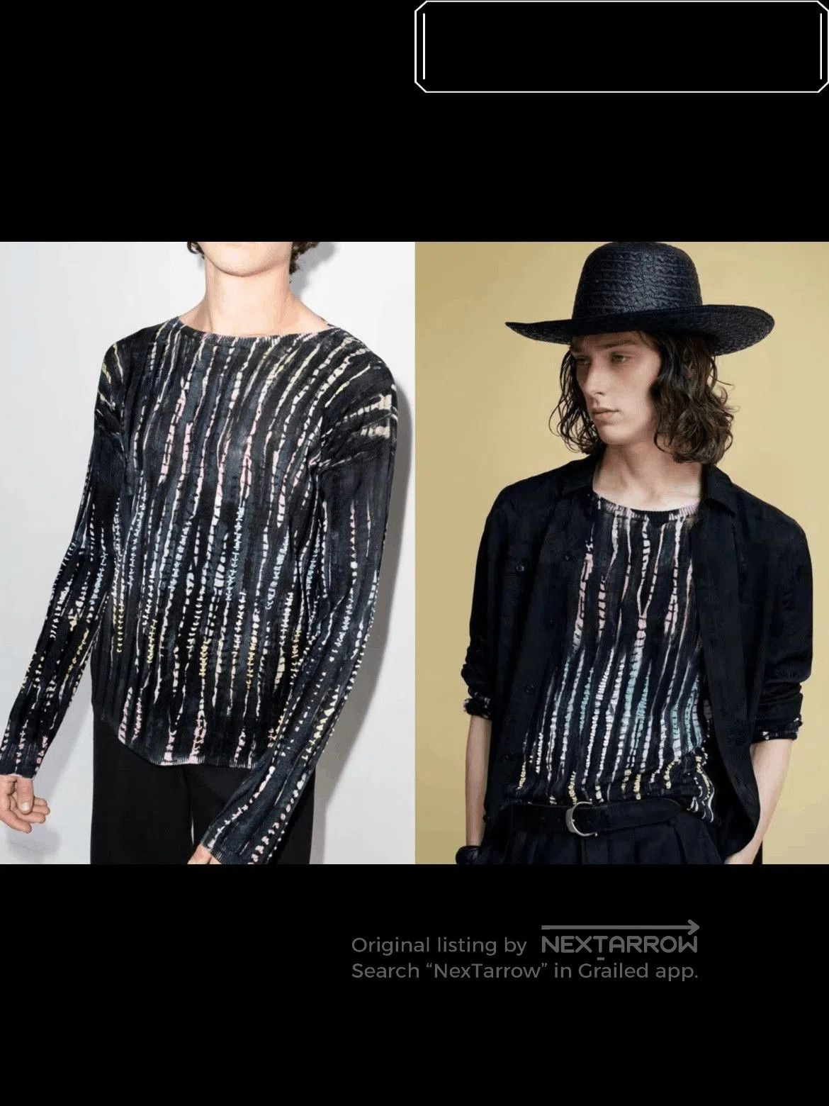 Saint Laurent Paris Saint Laurent Paris Joint Color Patches Stitch Knitwear. Size US XS / EU 42 / 0 - 9 Thumbnail