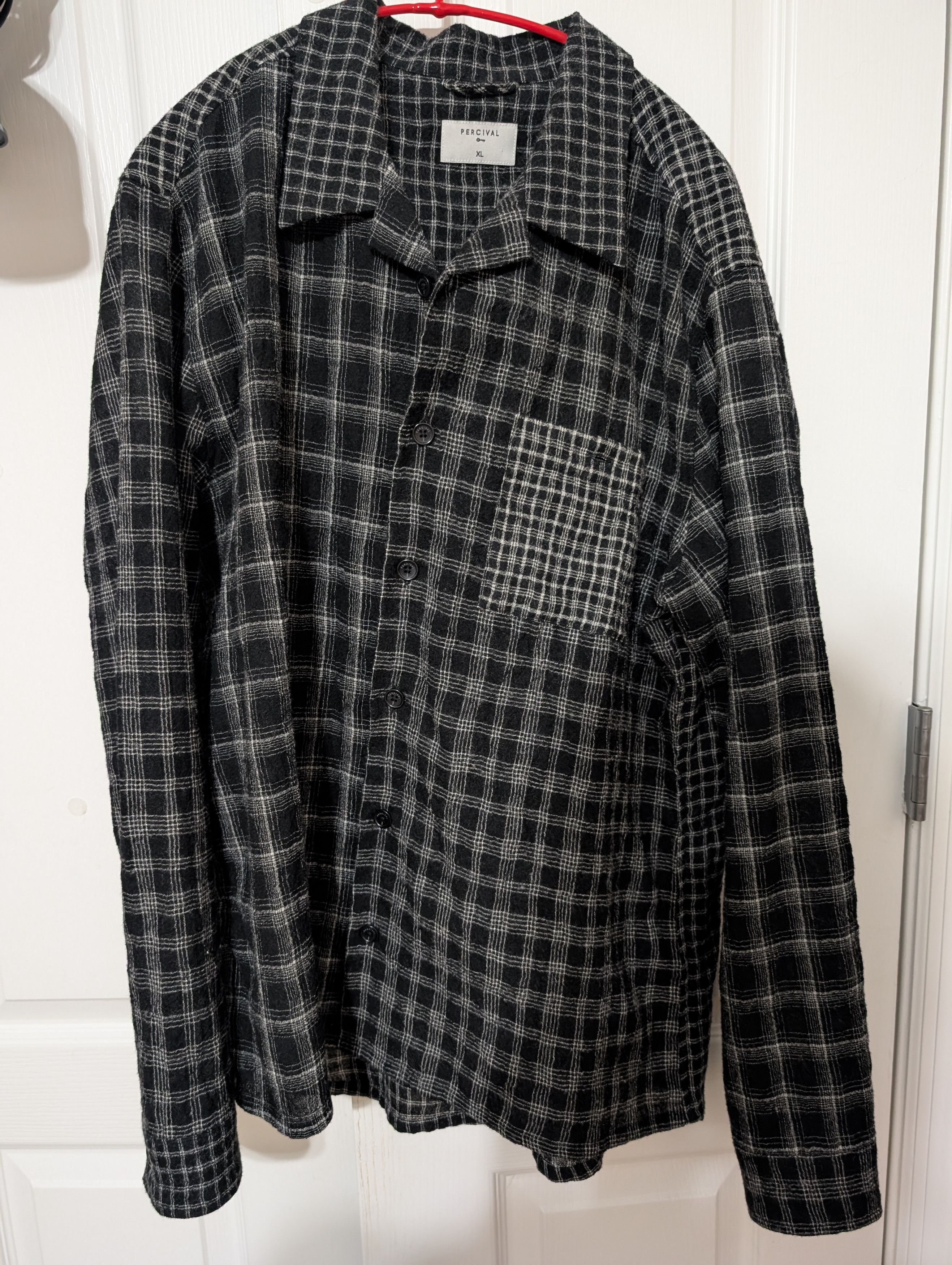 Percival Ashdown Patchwork Overshirt | Multi XL Size US XL / EU 56 / 4 - 13 Thumbnail