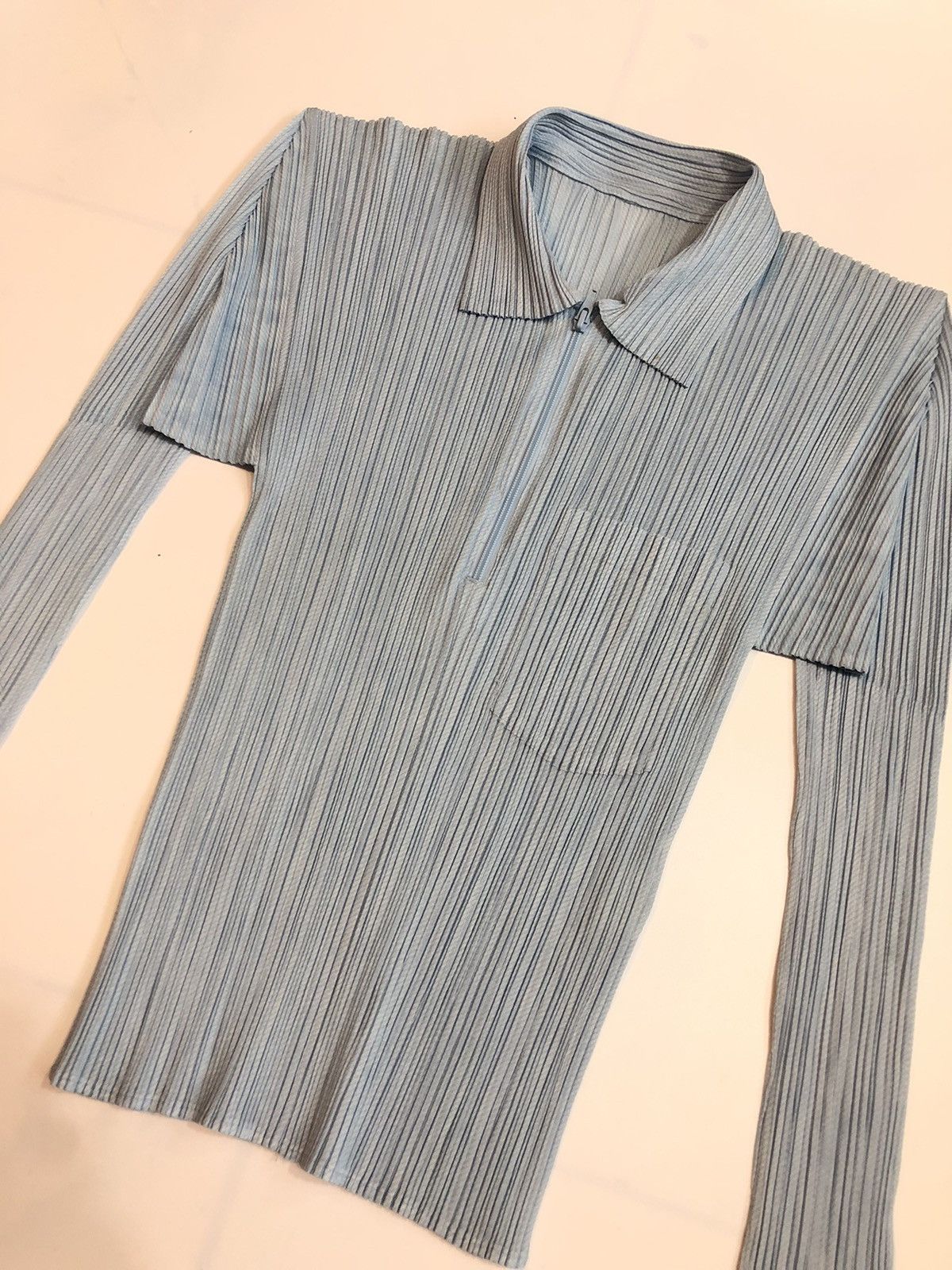 Pleats Please Issey Miyake Pleats Please by Issey Miyake Longsleeves Size S / US 4 / IT 40 - 2 Thumbnail