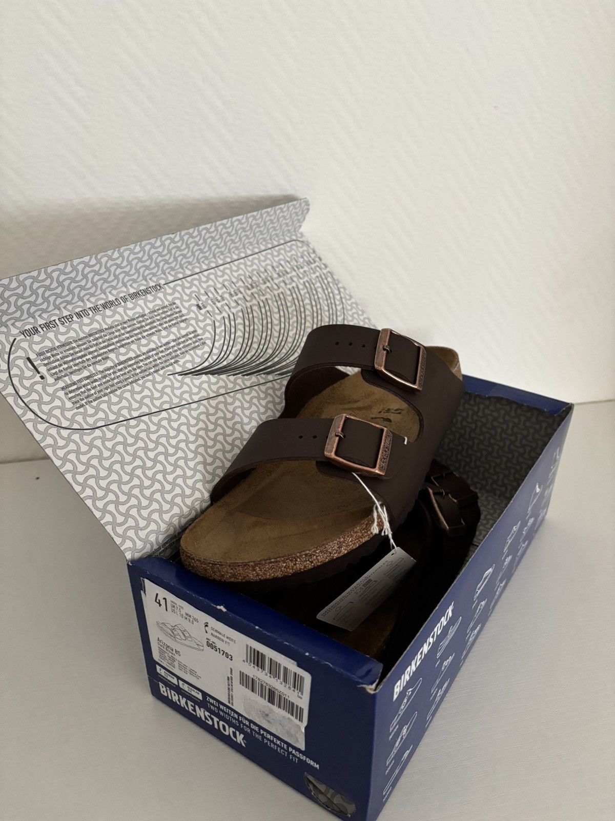 Birkenstock Birkenstock Arizona BS dark brown 41 new Size US 8 / EU 41 - 2 Thumbnail