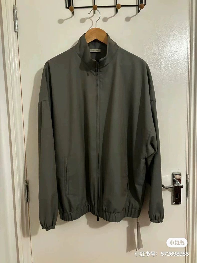 Fear of God Fear of God Grey wool-blend jacket coat Size US XL / EU 56 / 4 - 1 Thumbnail