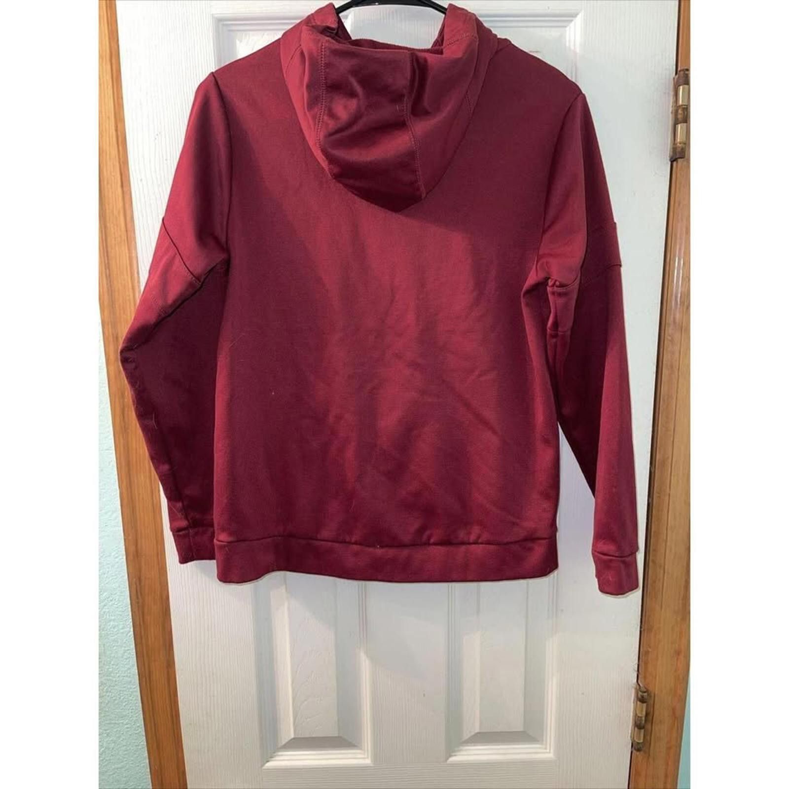 Other Nike Dri-FIT Maroon Hoodie with Bold Graphic Size US L / EU 52-54 / 3 - 8 Thumbnail