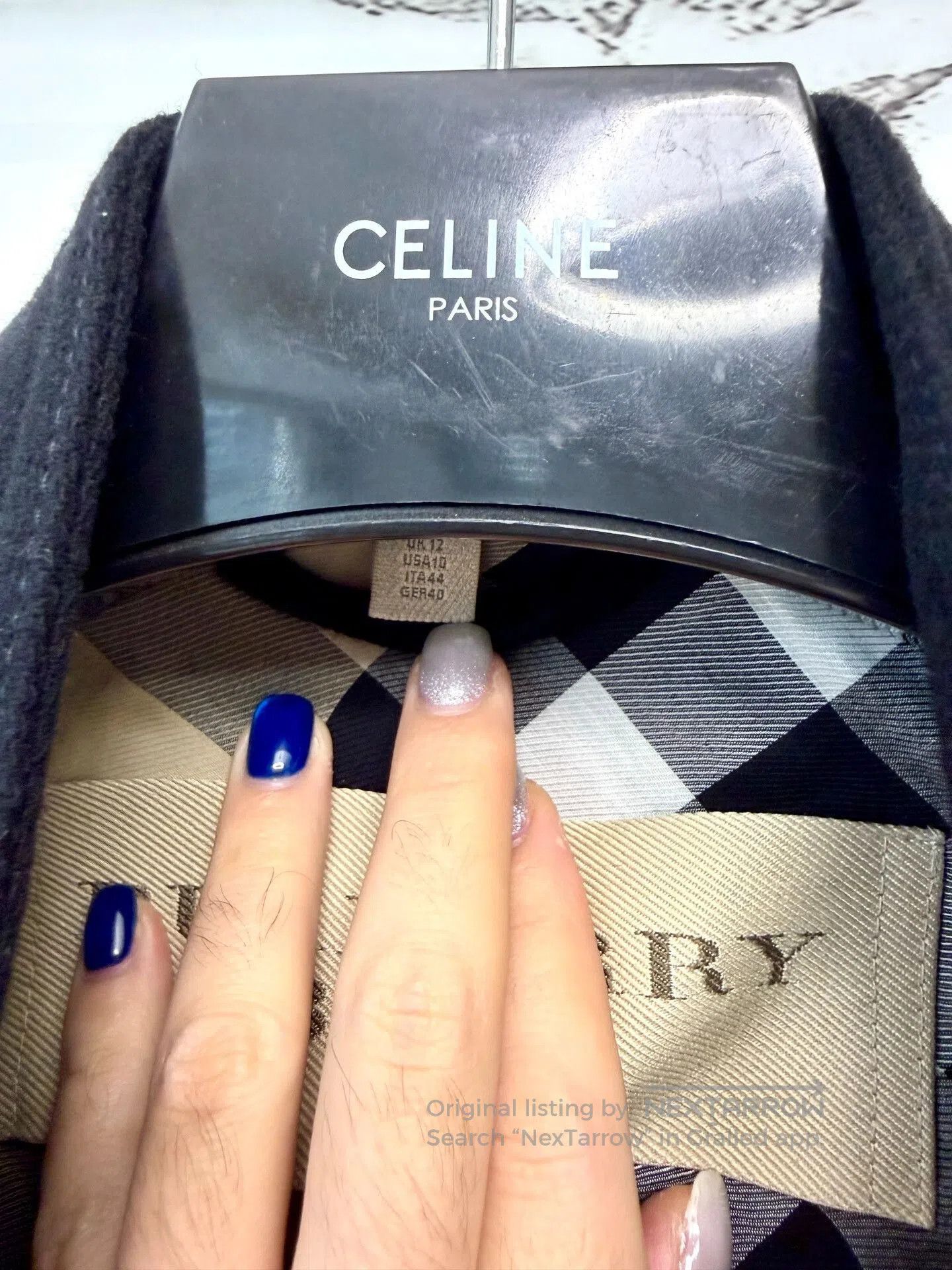 Burberry Burberry Black Coat for Women. Size S / US 4 / IT 40 - 4 Thumbnail