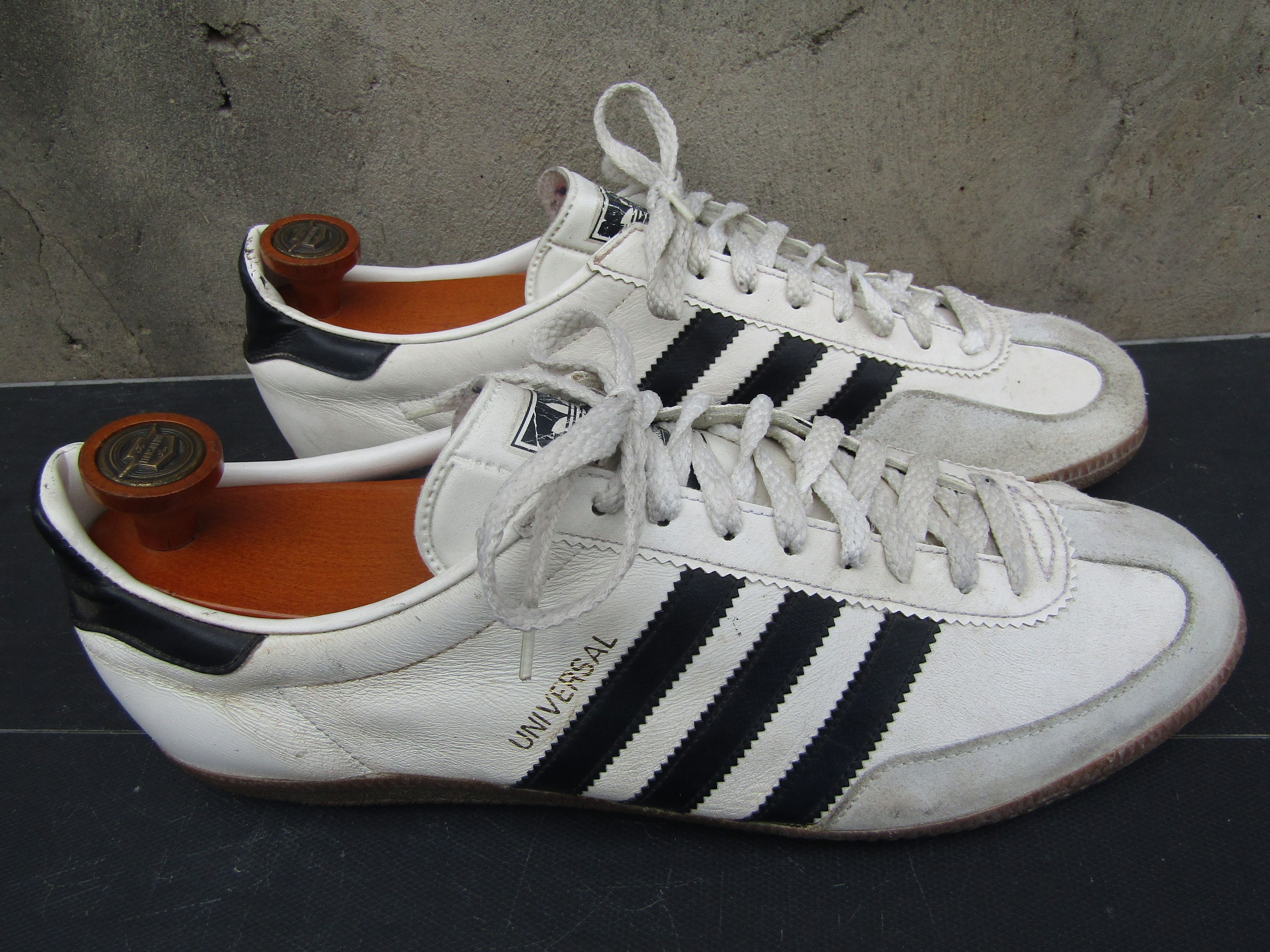 Adidas Vintage 80s Adidas Universal Taiwan Trainers Size US 12.5 / EU 45-46 - 2 Thumbnail