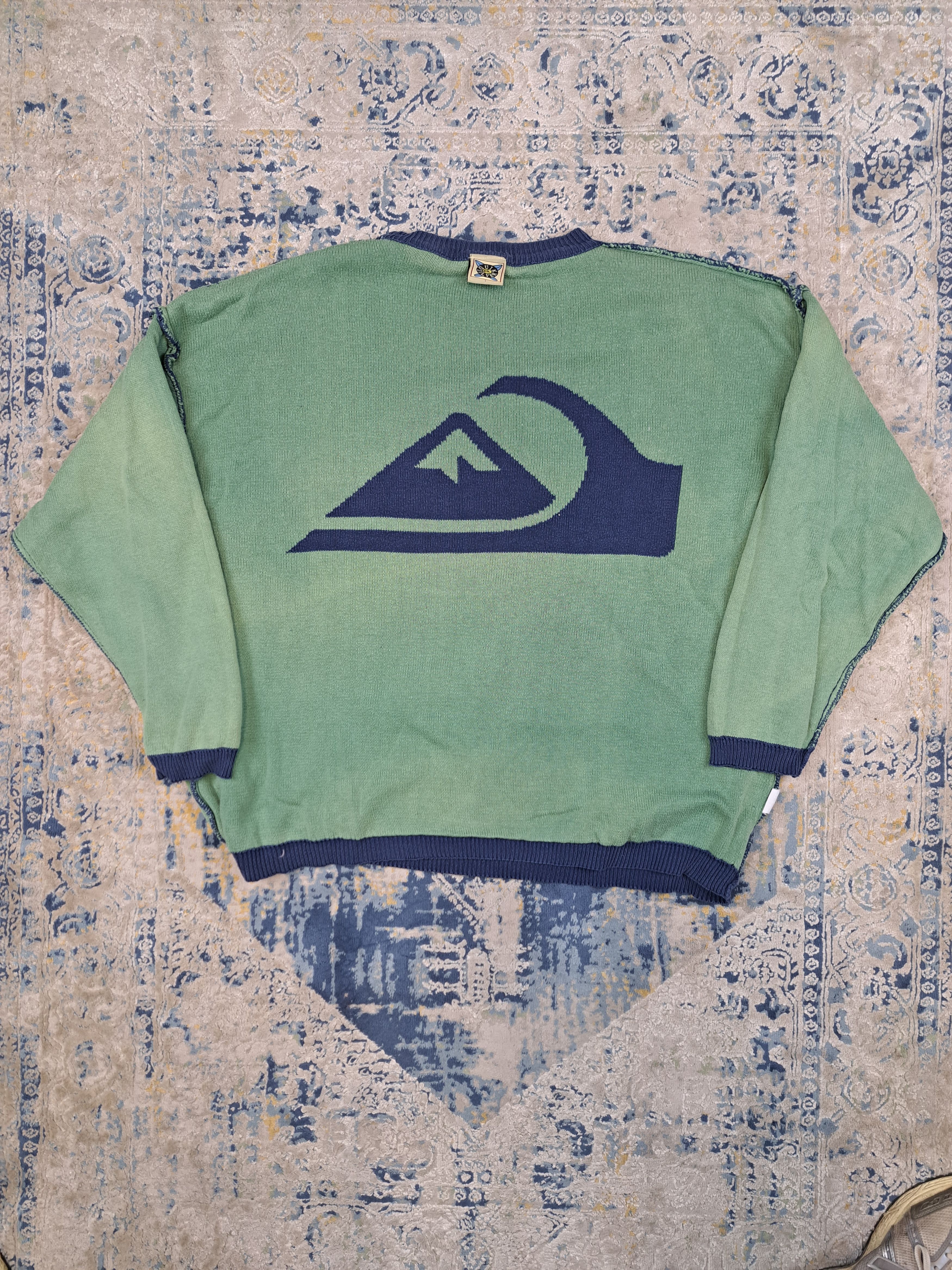 Quiksilver Vintage 90s Quiksilver Oversize Baggy Sweater Boxy Fit Size US XL / EU 56 / 4 - 6 Thumbnail
