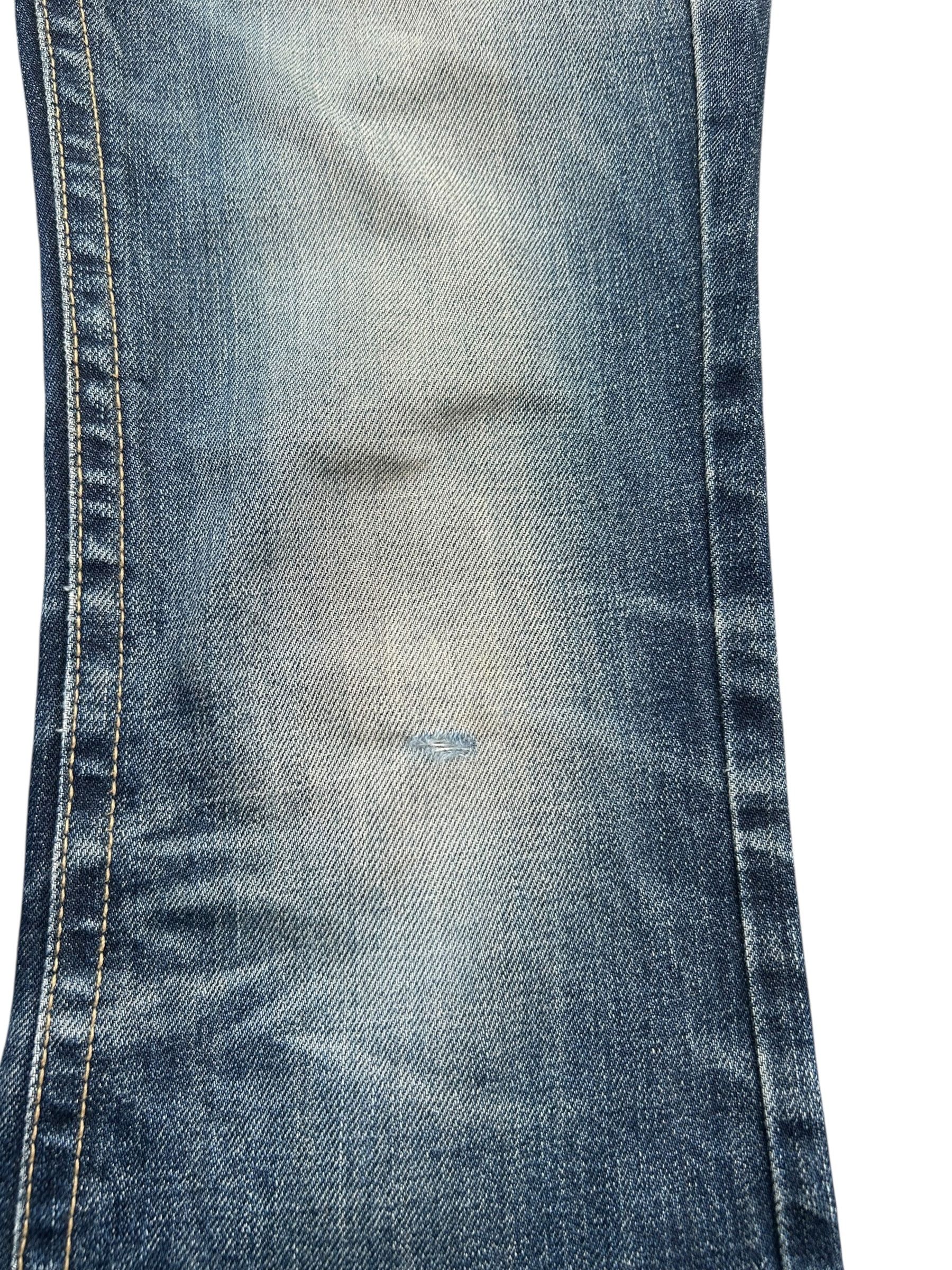Japanese Brand × Kapital × Vintage Flare Lolita Male Japanese Punk Bondage Denim Jeans Size US 29 - 9 Thumbnail