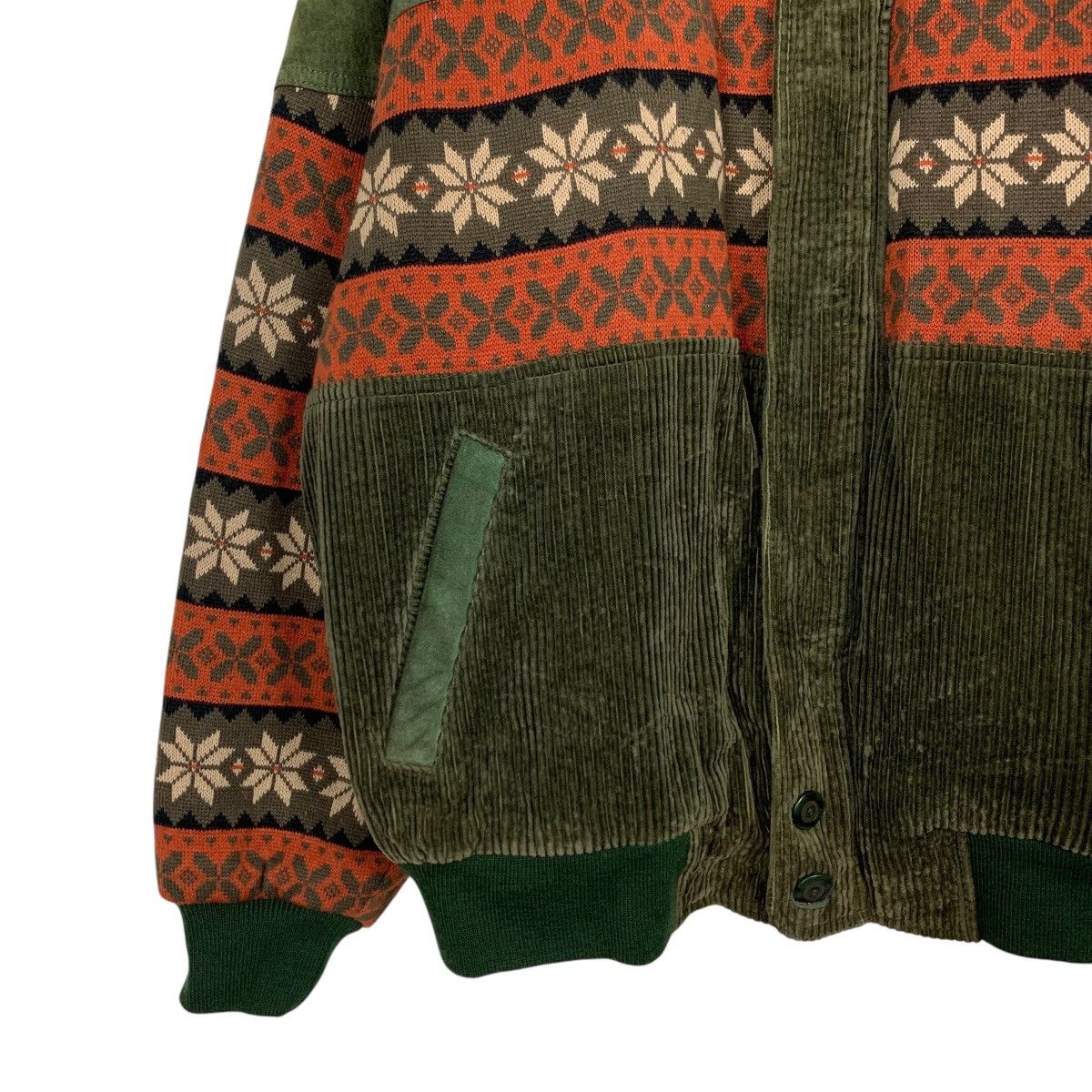 Vintage 90’s DARJE Native Design Hybrid Pig Skin Jacket #2857-C129 Size US L / EU 52-54 / 3 - 5 Thumbnail