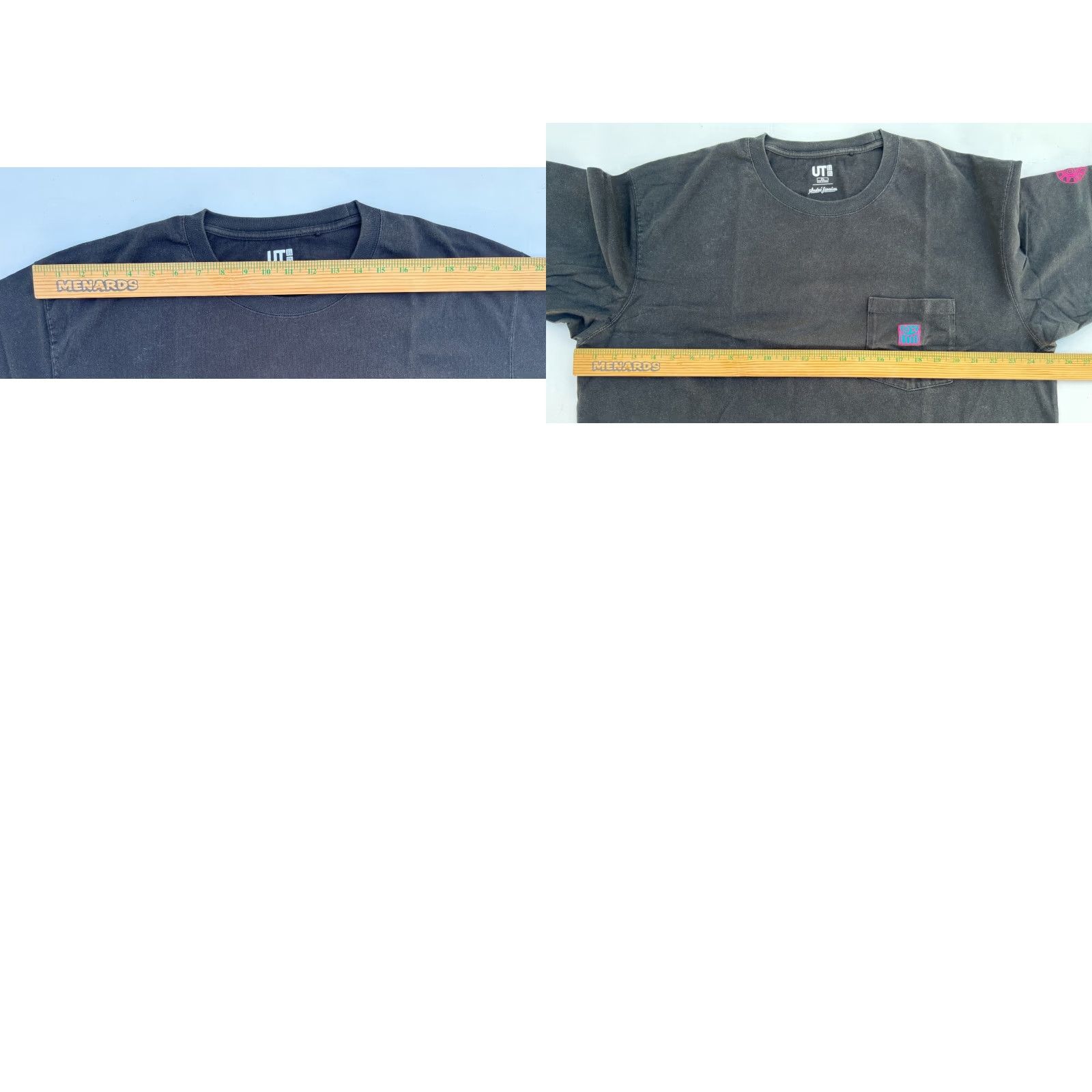 Uniqlo UNIQLO Men’s Pocket Tee Black XL Andre Saraiva T-Shirt Size US XL / EU 56 / 4 - 8 Thumbnail