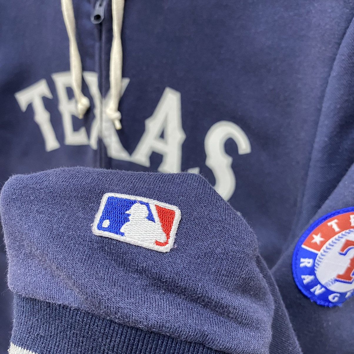 MLB Taxes Rangers MLB Zip Up Hoodie Blue Medium Size Size US M / EU 48-50 / 2 - 8 Thumbnail