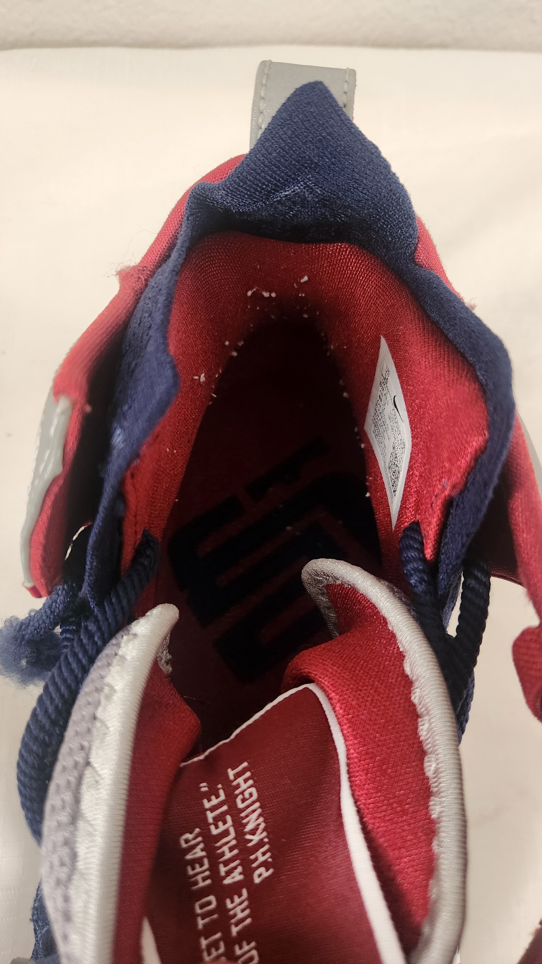 Nike Nike LeBron 17 EP LeBron 4 Cold Blue Graffiti CT6052-400 14 Size US 14 / EU 47 - 18 Thumbnail