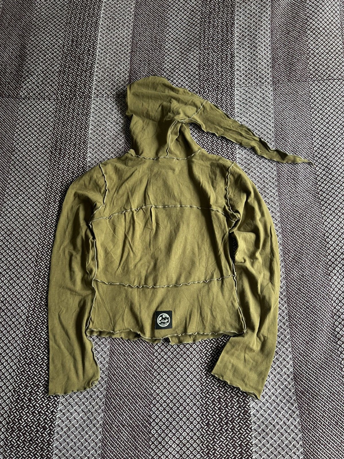 Japanese Brand × Vintage Vintage Y2K Elf Zip Hoodie Grunge Avantgarde Size M-L Rare Size M / US 6-8 / IT 42-44 - 11 Thumbnail