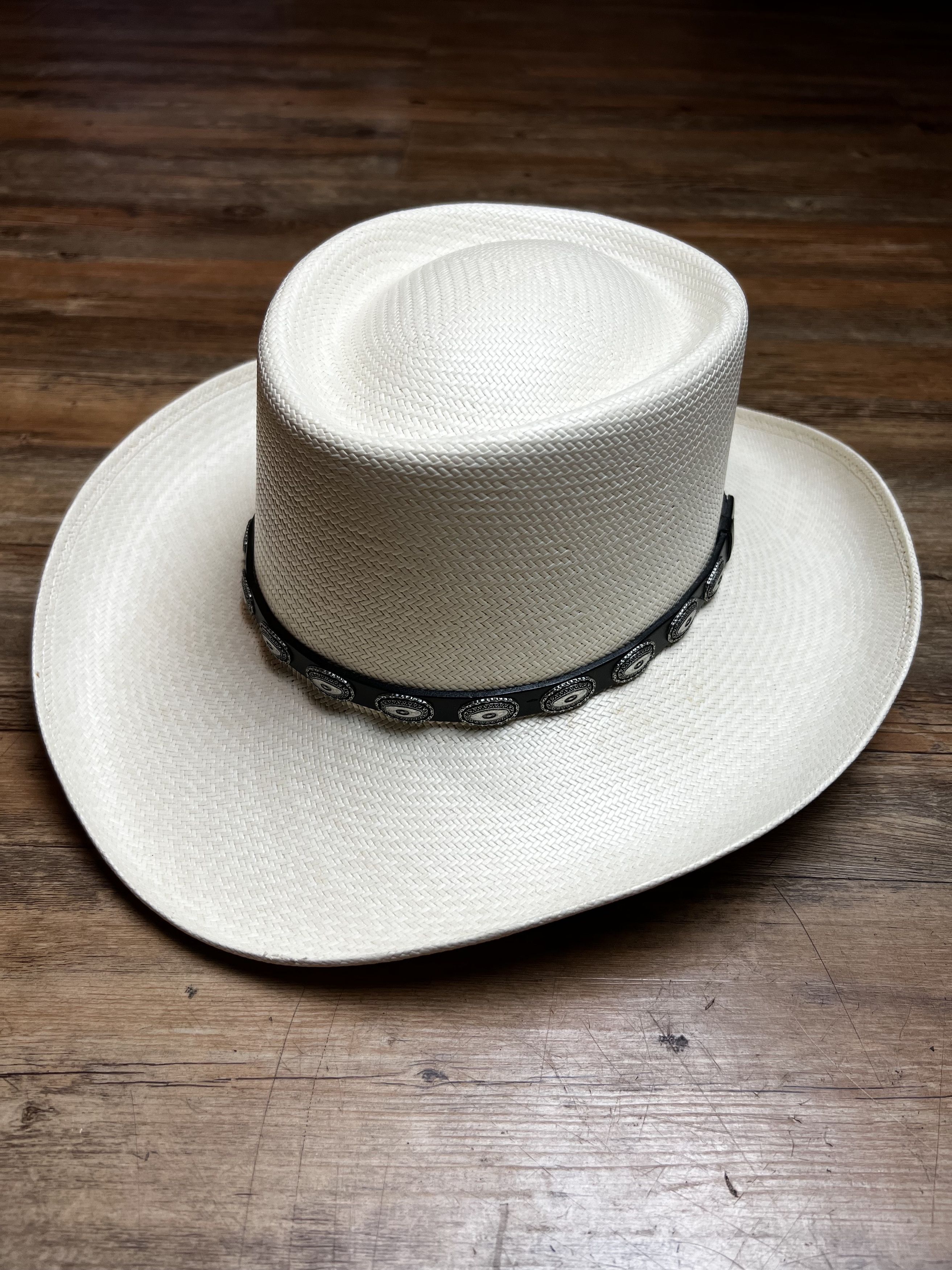 Wrangler Vintage Wrangler Western Straw Sheepskin Cowboy Hat Size ONE SIZE - 1 Thumbnail