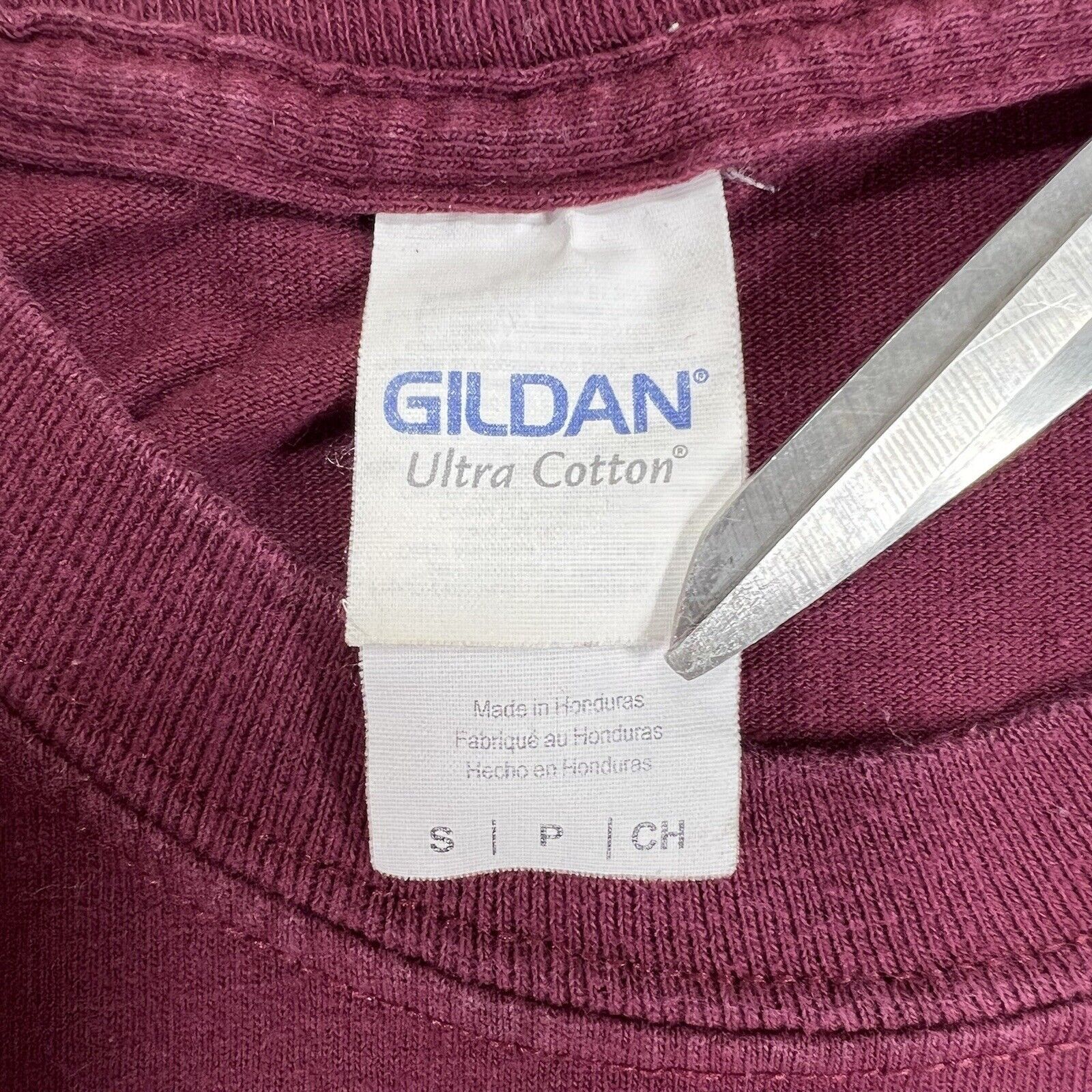 Gildan Panic! At The Disco Small Maroon Long Sleeve Graphic T Shirt Size US S / EU 44-46 / 1 - 4 Thumbnail