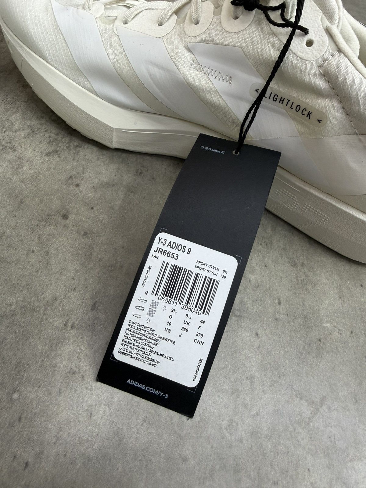 Y-3 Adidas Y-3 Adizero Adios 9 Sneakers Size US 10 Size US 10 / EU 43 - 12 Thumbnail