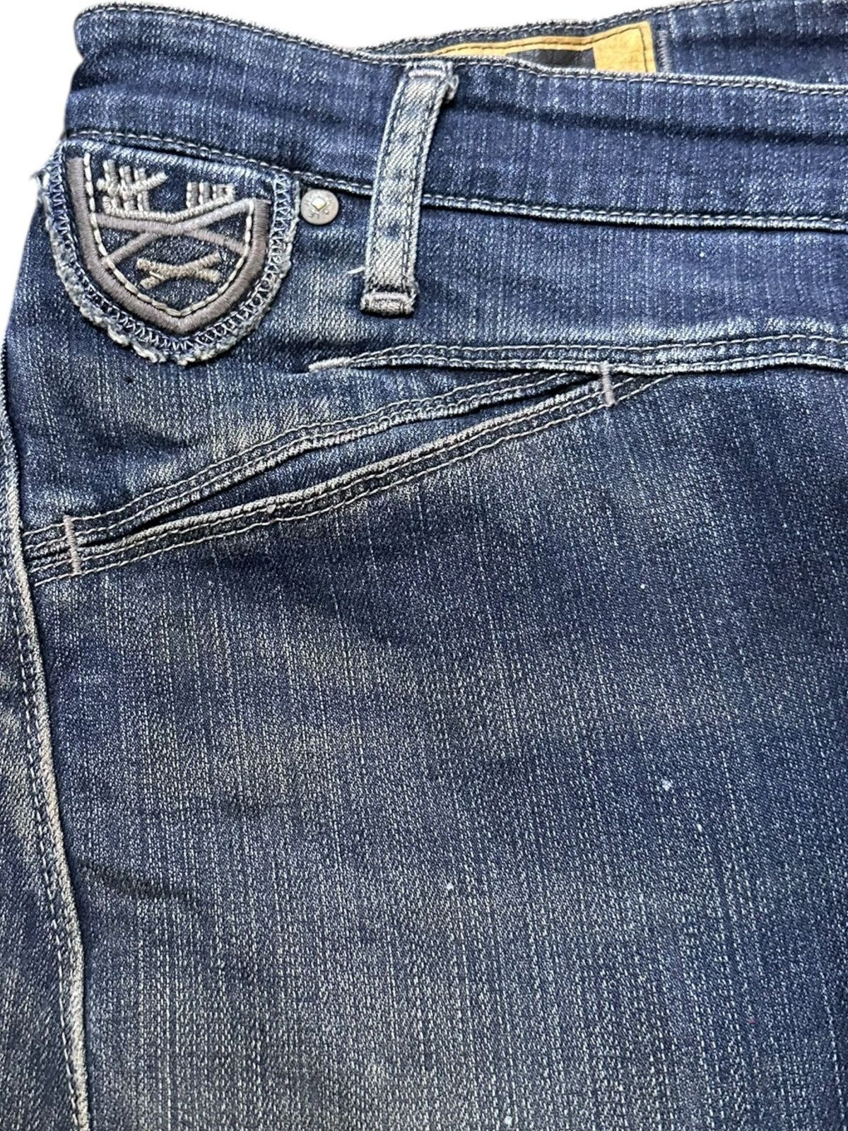 Marithe + Francois Girbaud Vintage Le Jean De Marithe Francois Girbaud Mudwash Denim Size US 30 / EU 46 - 3 Thumbnail