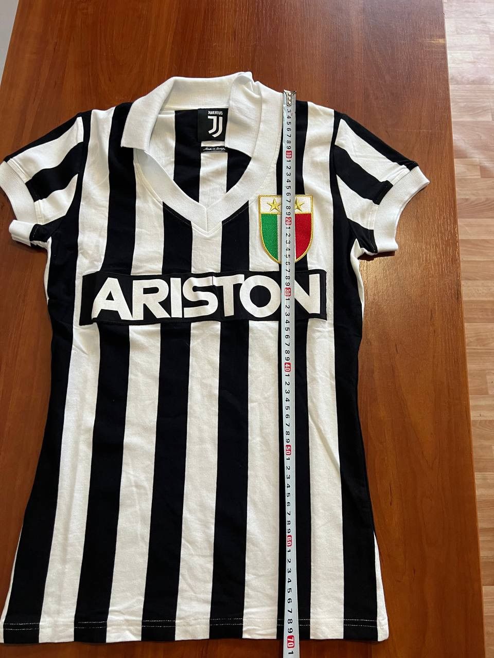 Vintage 1984/85 JUVENTUS FC RETRO REMAKE HOME SOCCER JERSEY SHIRT Size XL / US 12-14 / IT 48-50 - 14 Thumbnail