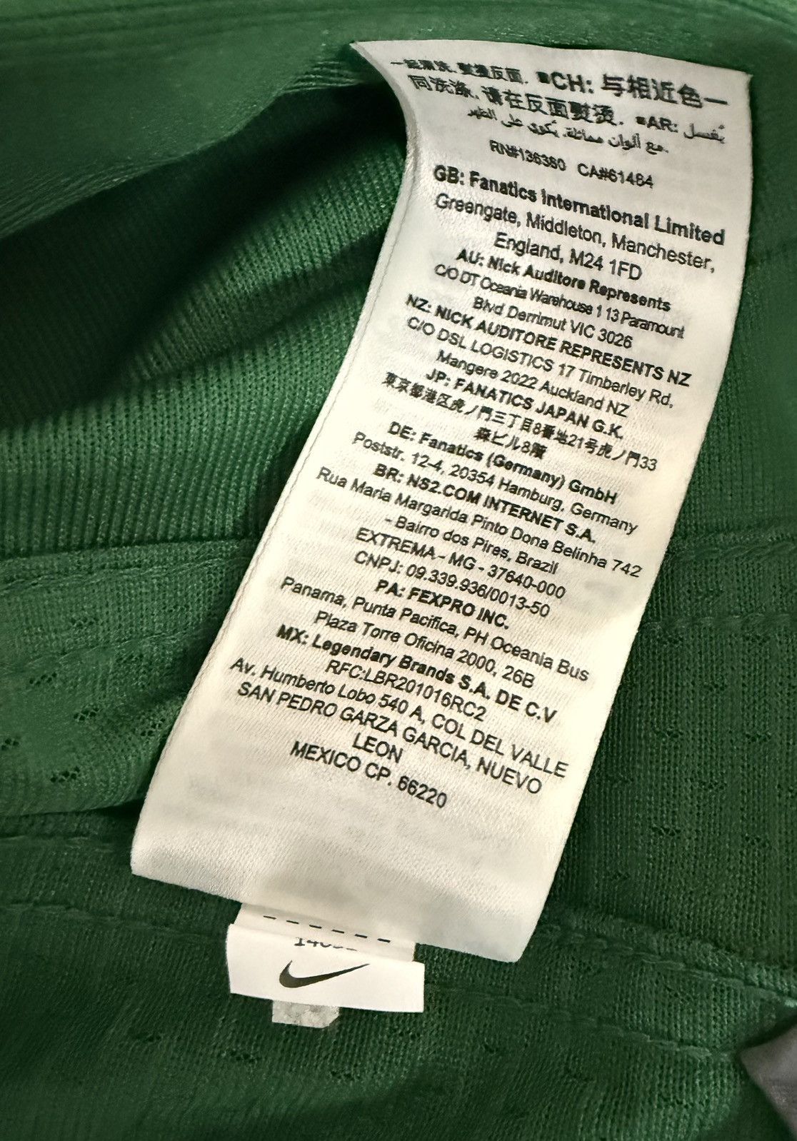 Nike Aaron Rodgers New York Jets Jersey Size US L / EU 52-54 / 3 - 8 Thumbnail