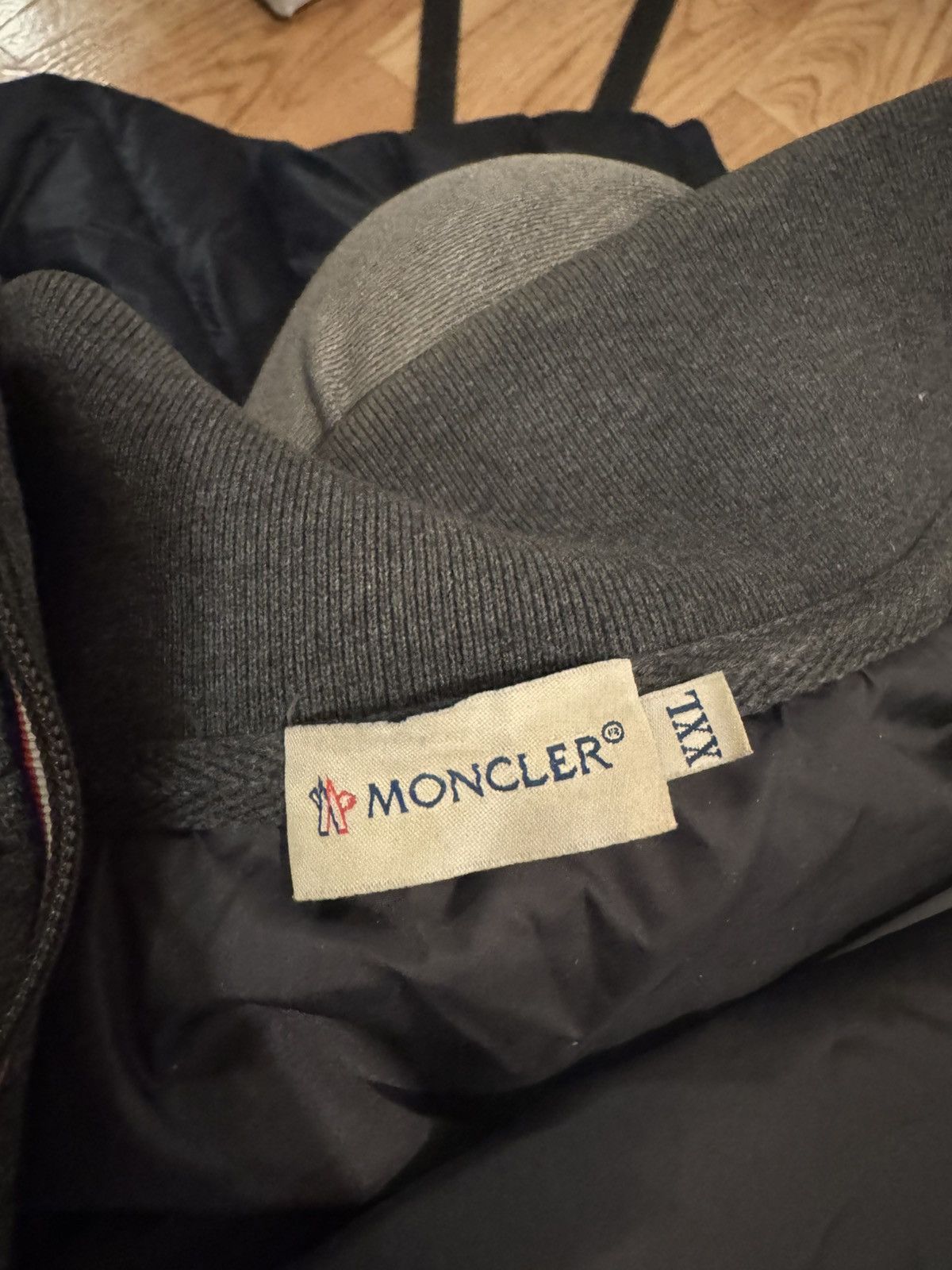 Moncler Moncler Hybrid Hooded Down Cardigan Size US XL / EU 56 / 4 - 8 Thumbnail