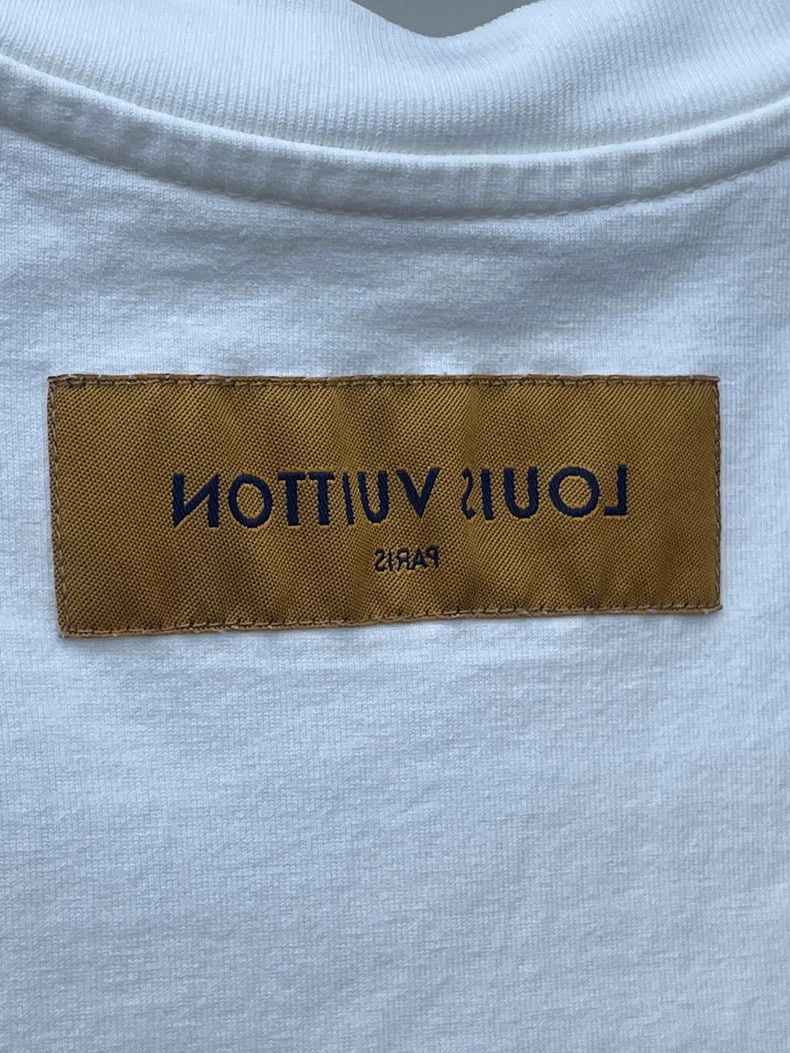Louis Vuitton Louis Vuitton Flame Graffiti Letter Short Sleeve T-Shirt Size US XS / EU 42 / 0 - 3 Thumbnail