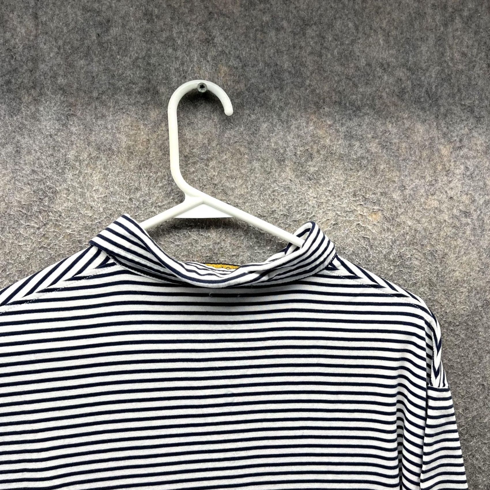 Polo Ralph Lauren Polo Ralph Lauren Polo Shirt Mens XL Navy White Stripe Classic Fit Cotton Logo Size US XL / EU 56 / 4 - 3 Thumbnail