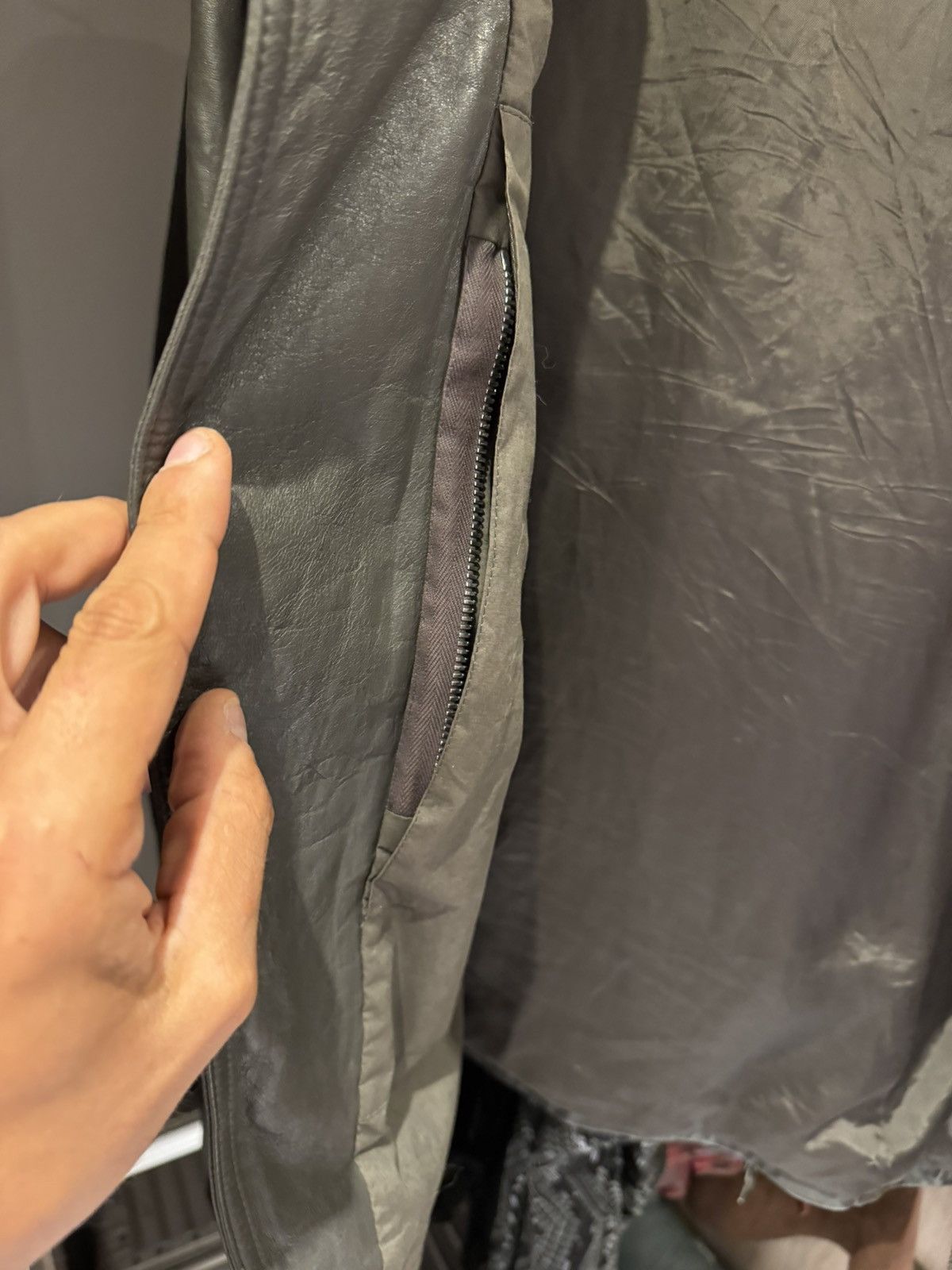 Rick Owens Rick Owen’s SS15 leather jacket 54 Size US L / EU 52-54 / 3 - 4 Thumbnail