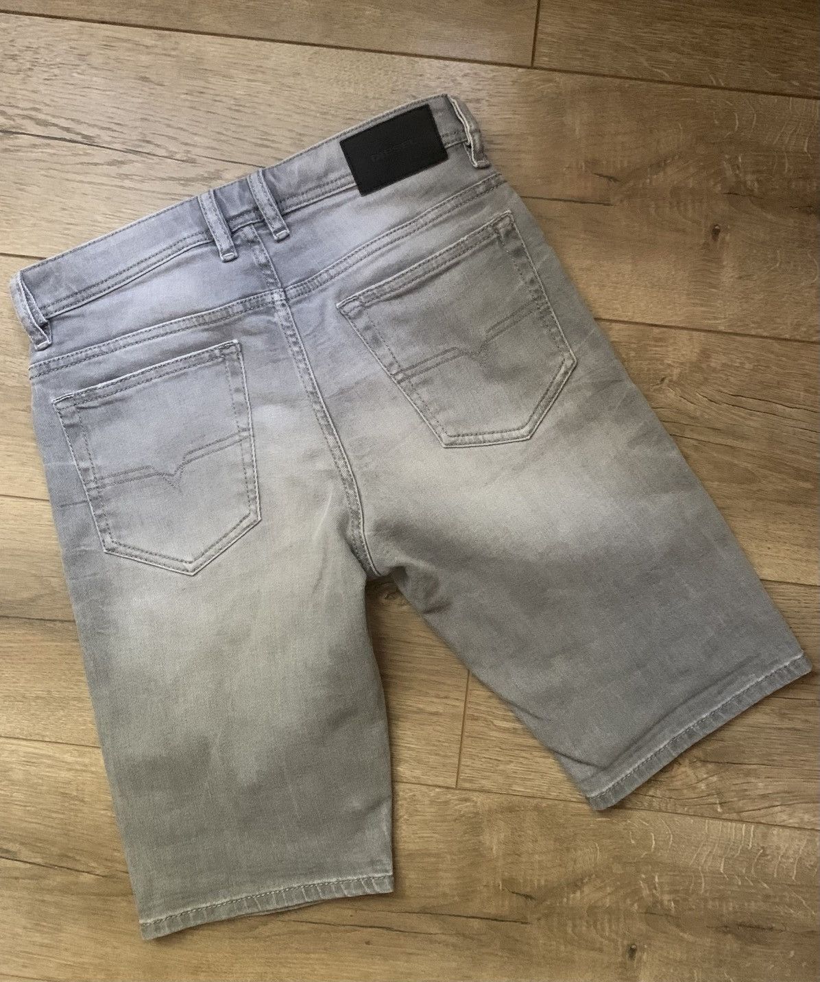 Diesel Diesel Thoshort Slim Gray Denim Shorts.W28 Size US 28 / EU 44 - 6 Thumbnail