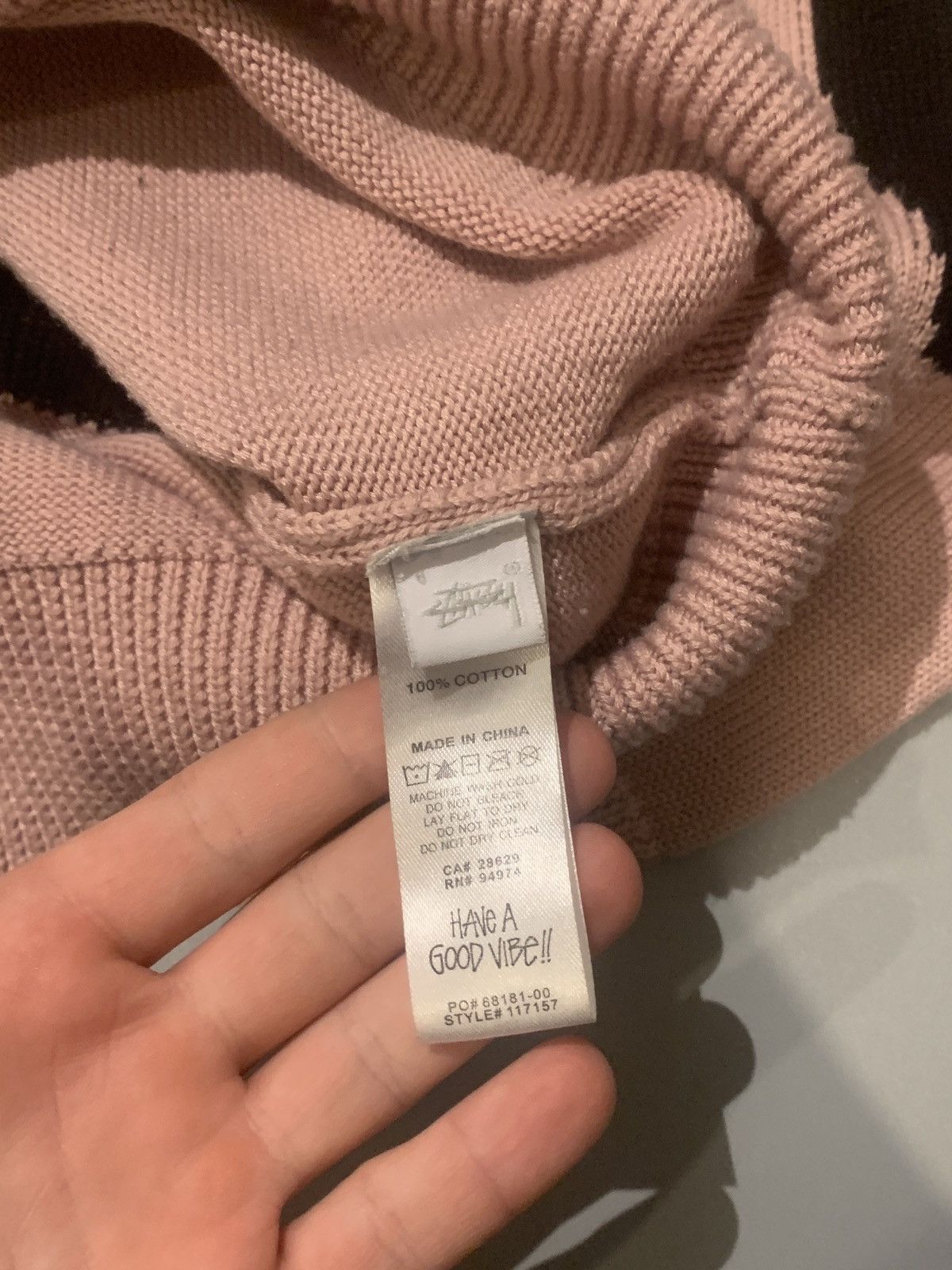 Stussy Stussy Stock Pink Sweater Size US M / EU 48-50 / 2 - 7 Thumbnail