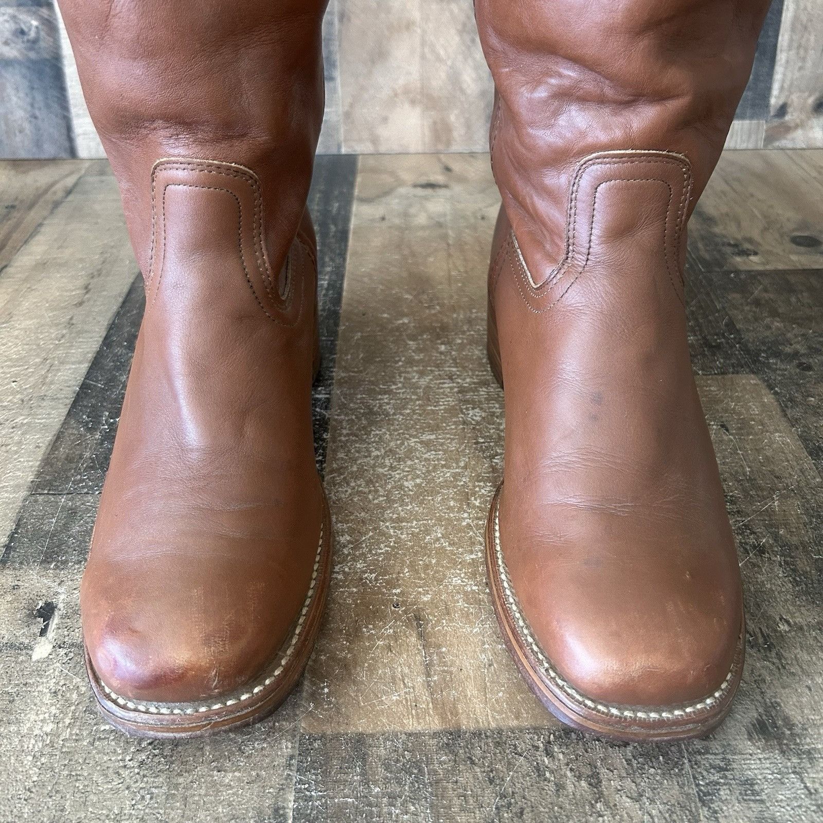 Frye Frye 2955 White Label Tall Campus Boots Mens 9.5 D Size US 9.5 / EU 42-43 - 4 Thumbnail
