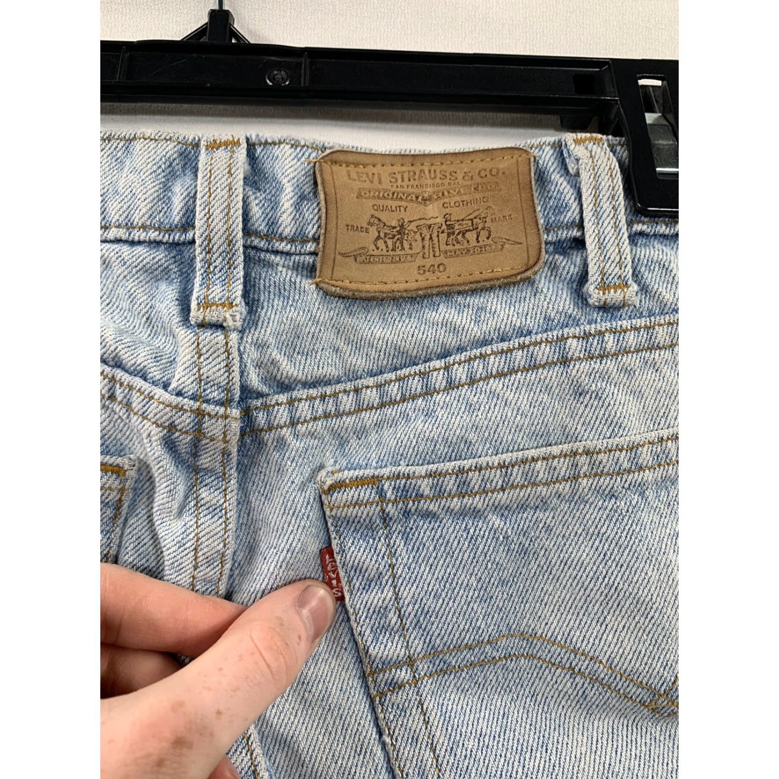 Levi's VINTAGE Levi's 540 Jeans Mens 32x32 Blue Denim Relaxed Fit Tapered Leg USA Made Size US 32 / EU 48 - 7 Thumbnail