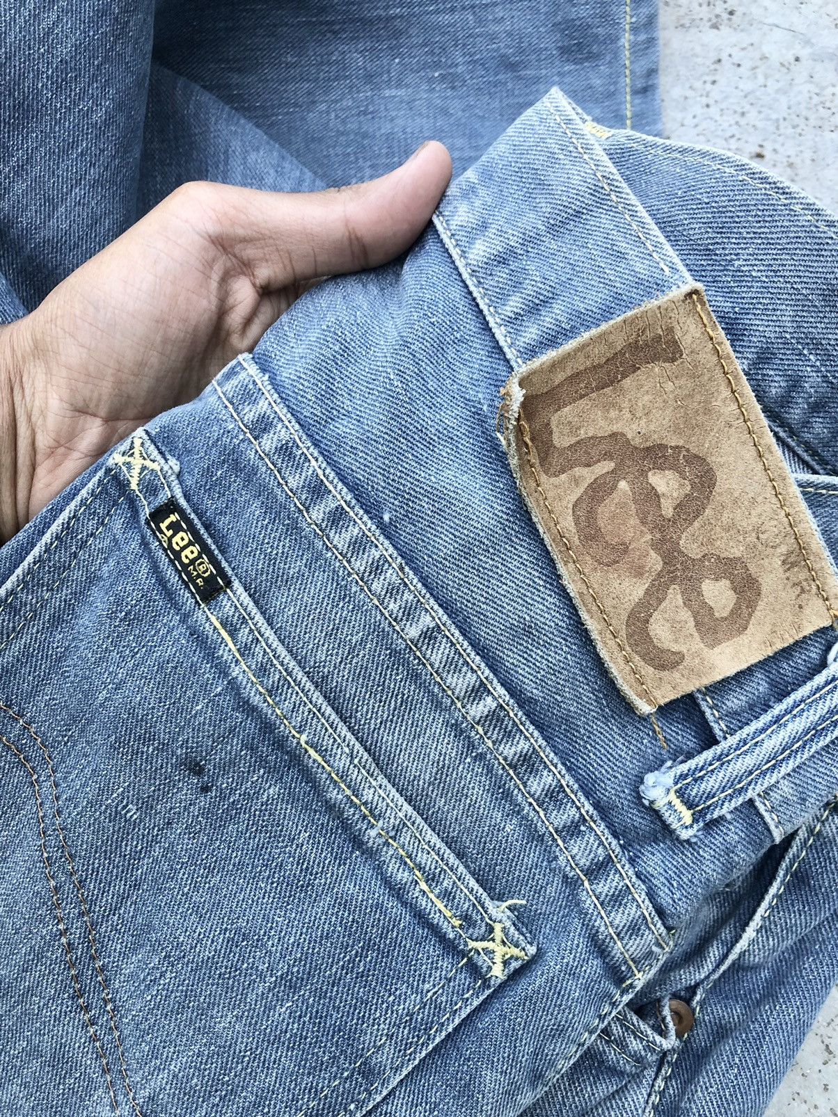 Lee × Vintage TRUE VINTAGE 60s LEE MADE IN USA Size US 28 / EU 44 - 9 Thumbnail