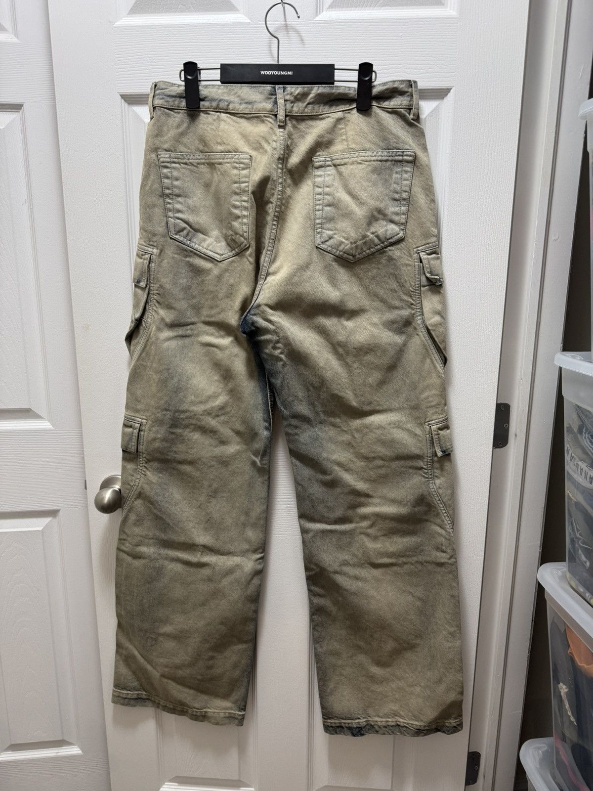 Rick Owens Drkshdw Rick Owens DRKSHDW Double Cargo Bela Jean Mineral Pearl Size US 32 / EU 48 - 5 Thumbnail