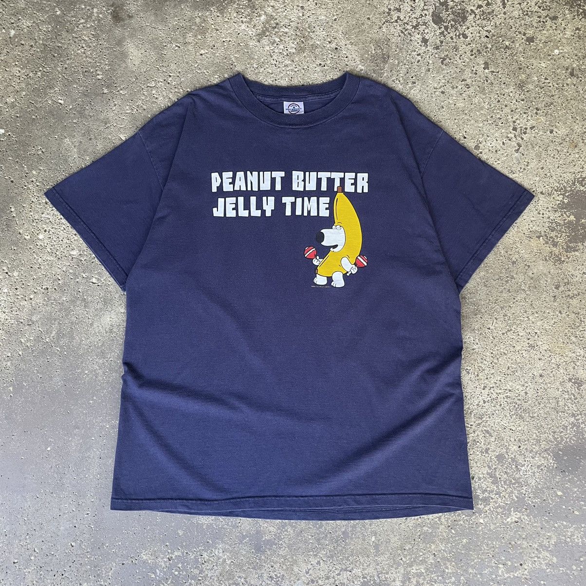 Vintage VINTAGE 2006 FAMILY GUY BRIAN PEANUT BUTTER JELLY TIME TEE