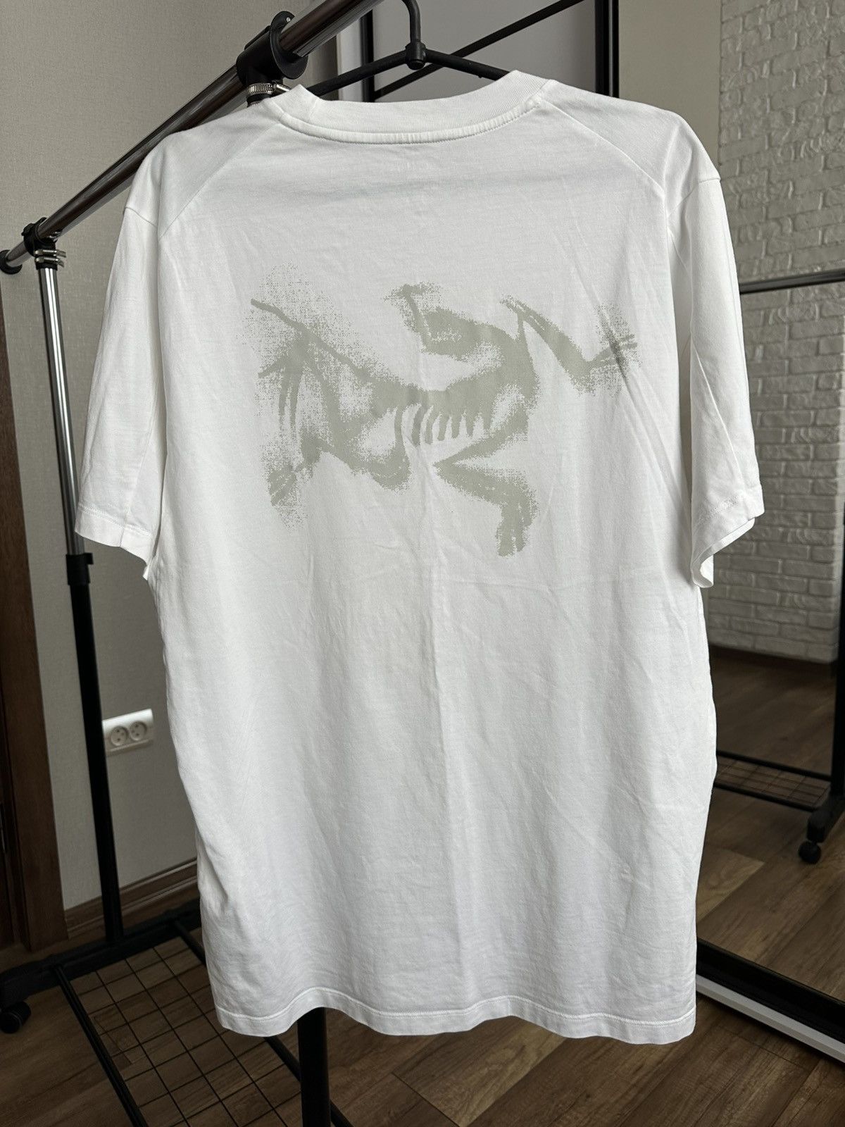 Arc'teryx Arcteryx Kragg SL Cotton Blurred Bird T-Shirt Big Logo Size US M / EU 48-50 / 2 - 3 Thumbnail