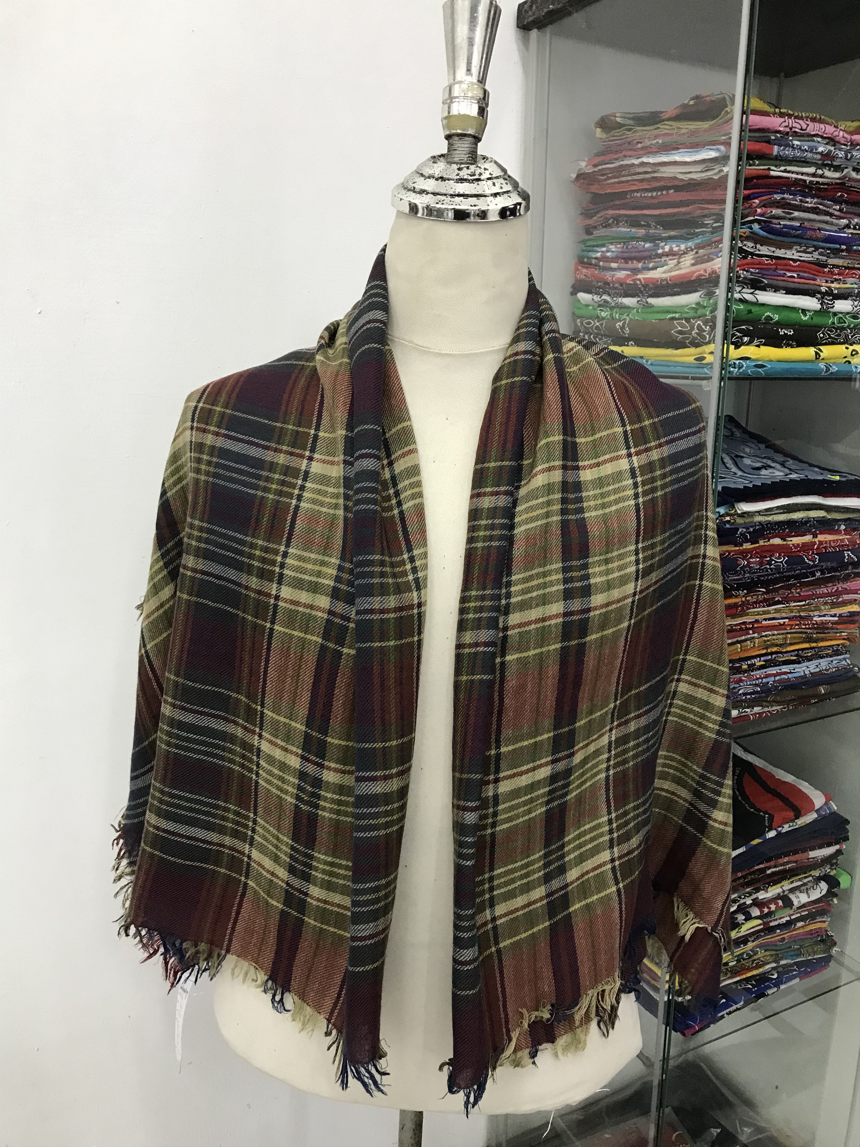 Rugby Ralph Lauren Vintage Rugby Ralph Lauren Scarf/Muffler/Neckwear MF1634 Size ONE SIZE - 2 Thumbnail