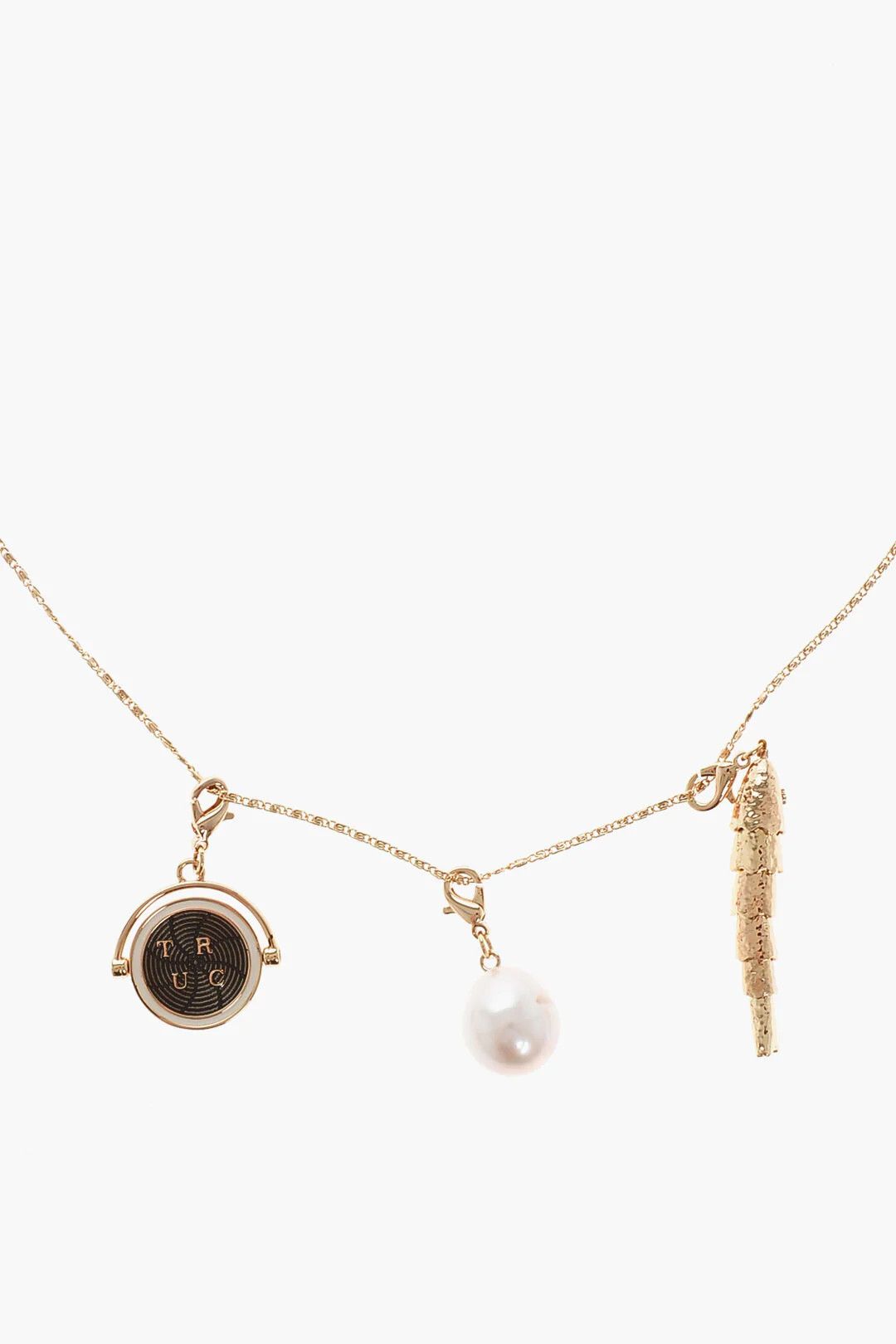 Tory Burch og1mm0426 Size: OS / Brass Necklace in Gold Size ONE SIZE - 2 Thumbnail