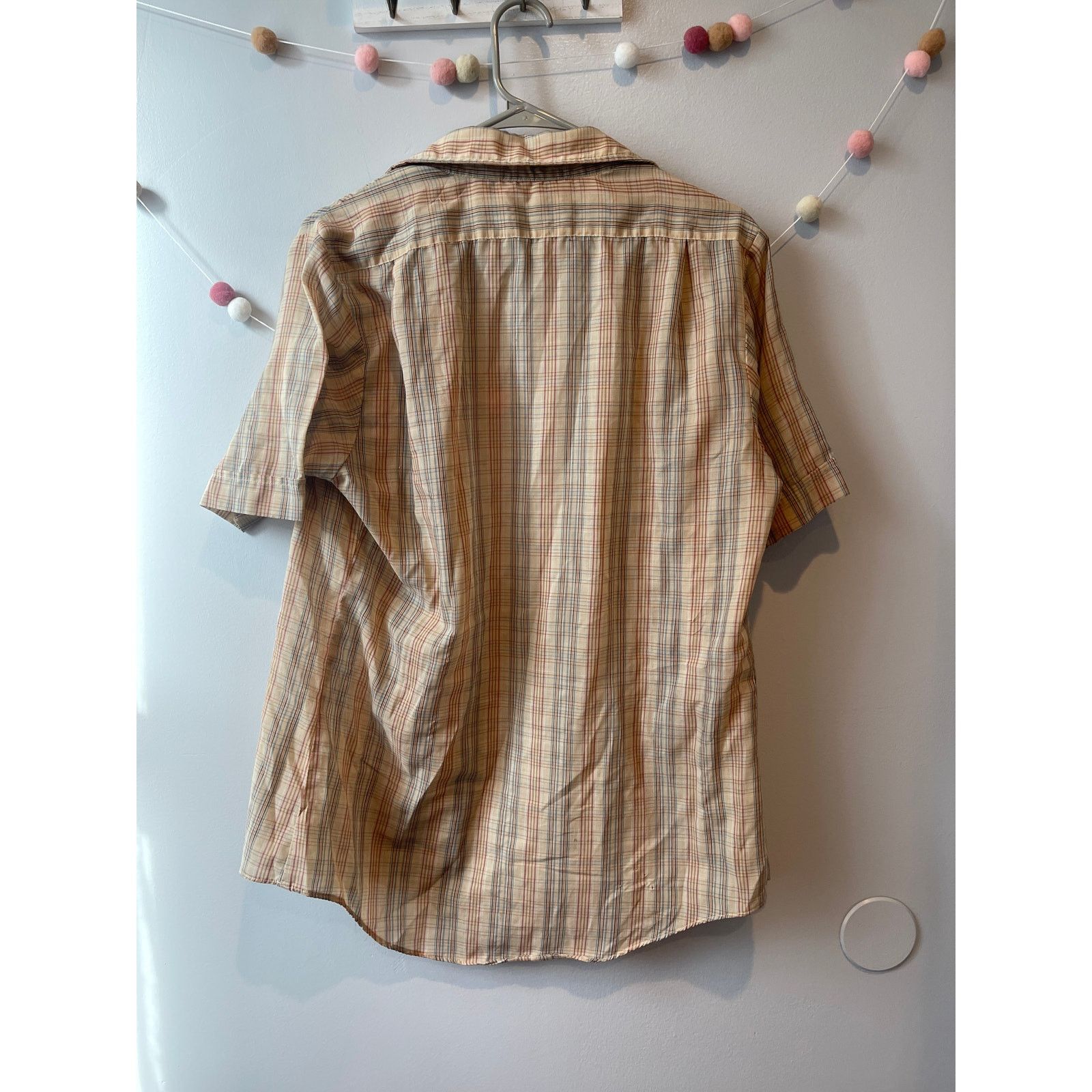 Levi's × Vintage Vintage Rare Levi's Stripe Button Down Short Sleeve Shirt Size US M / EU 48-50 / 2 - 6 Thumbnail