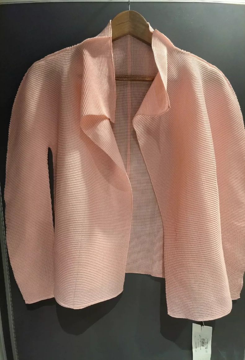 Other Issey Miyake/三宅一生 Pink pleated top Size XS / US 0-2 / IT 36-38 - 2 Thumbnail