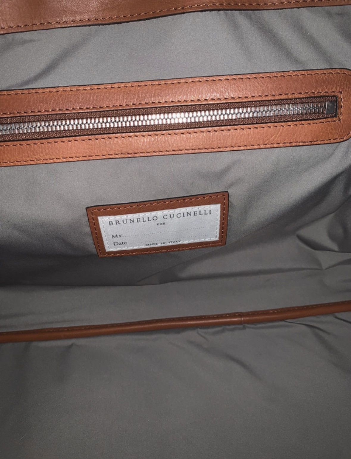Brunello Cucinelli Brunello Cucinelli Country Weekender Bag Size ONE SIZE - 8 Thumbnail