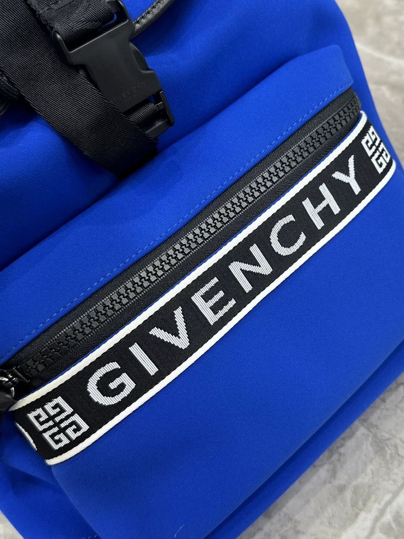Givenchy Givenchy Blue Ribbon Lettering Backpack Size ONE SIZE - 7 Thumbnail