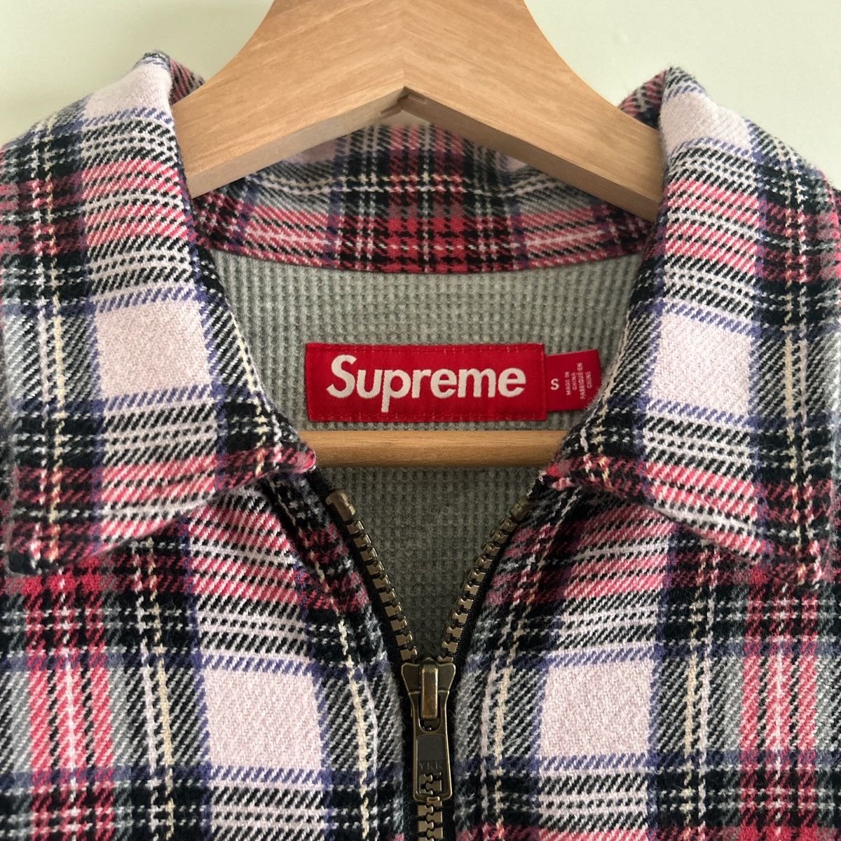 Supreme Supreme Thermal Lined Zip Up Flannel Size US S / EU 44-46 / 1 - 3 Thumbnail
