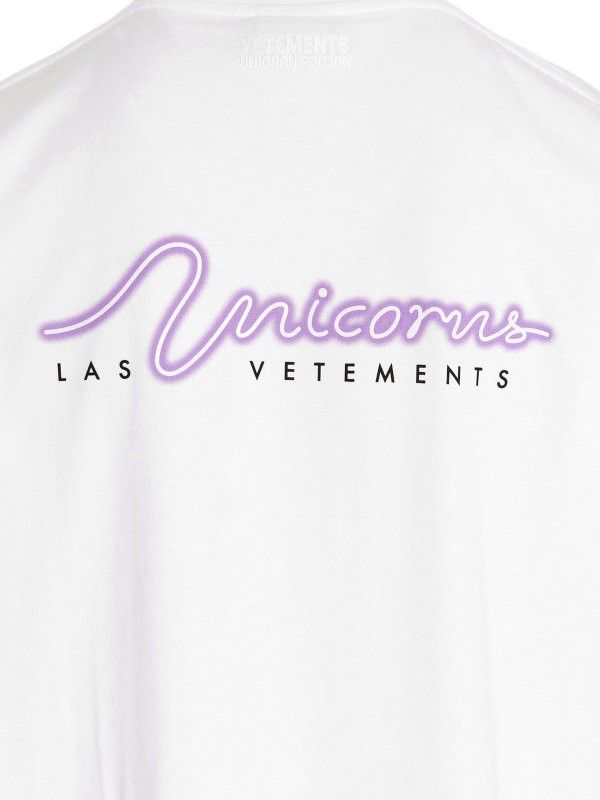Vetements o1y0924 T-Shirt in White Size US M / EU 48-50 / 2 - 4 Thumbnail