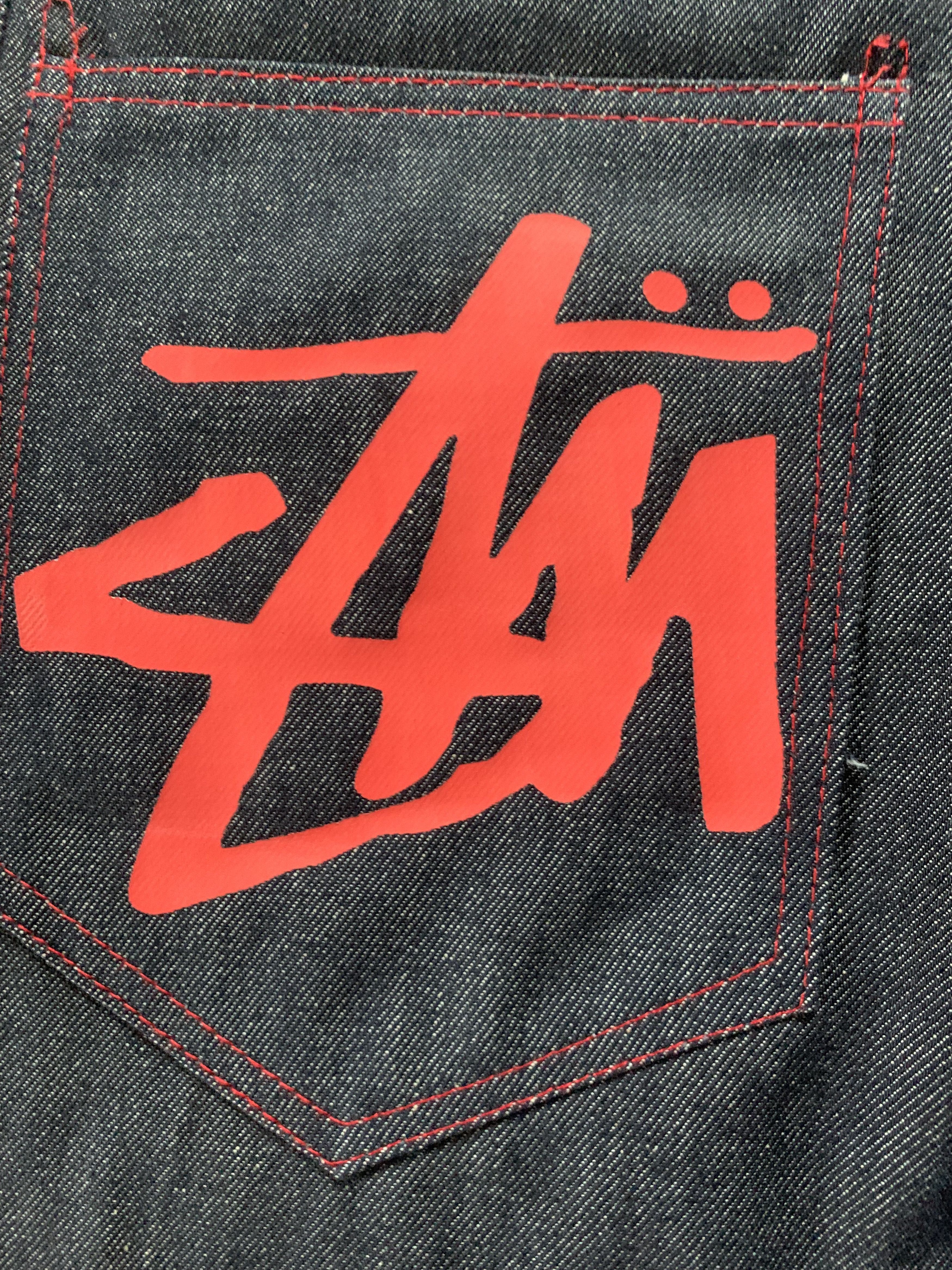Stussy Stussy Y2K Denim Pink Pocket Shorts Size 30" / US 8 / IT 44 - 8 Thumbnail