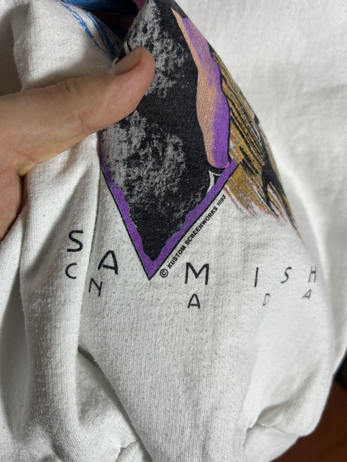 Vintage Vintage 1993 Squamish Canada Kustom screenworks Size US M / EU 48-50 / 2 - 4 Thumbnail